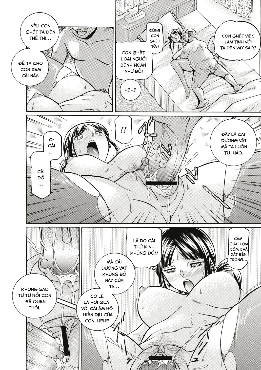 HentaiVN.net - Ảnh 16 - Yuriko and her Father-in-Law [Gichichi~Yuriko~] - Chap 1