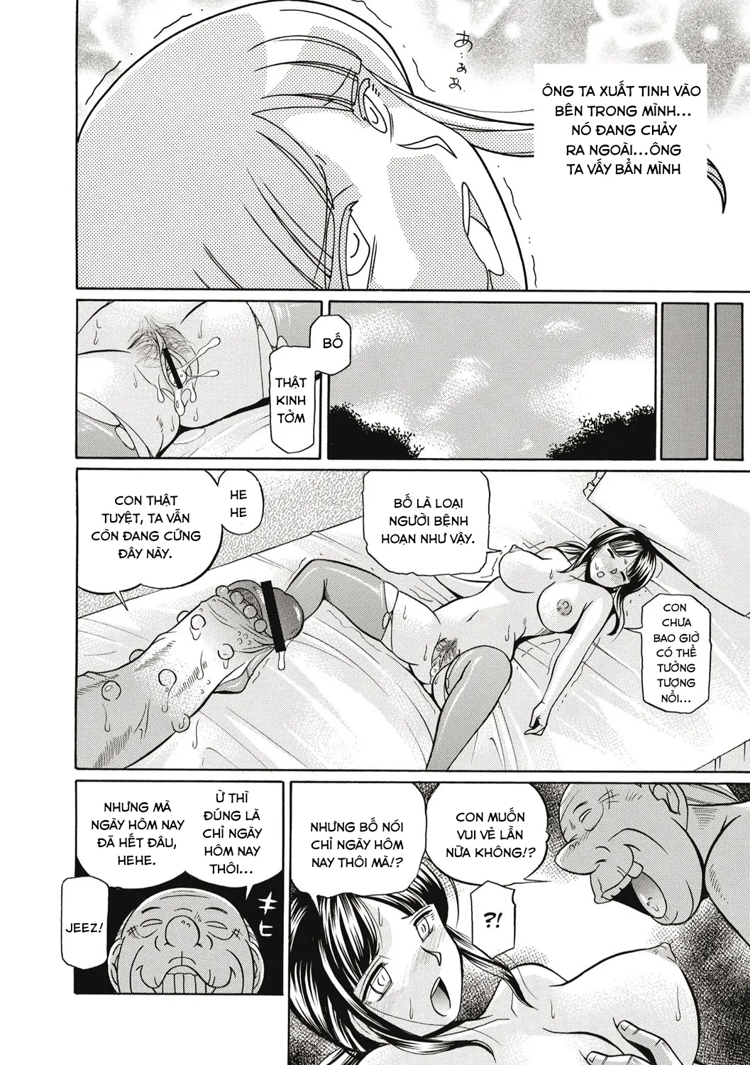 HentaiVN.net - Ảnh 20 - Yuriko and her Father-in-Law [Gichichi~Yuriko~] - Chap 1