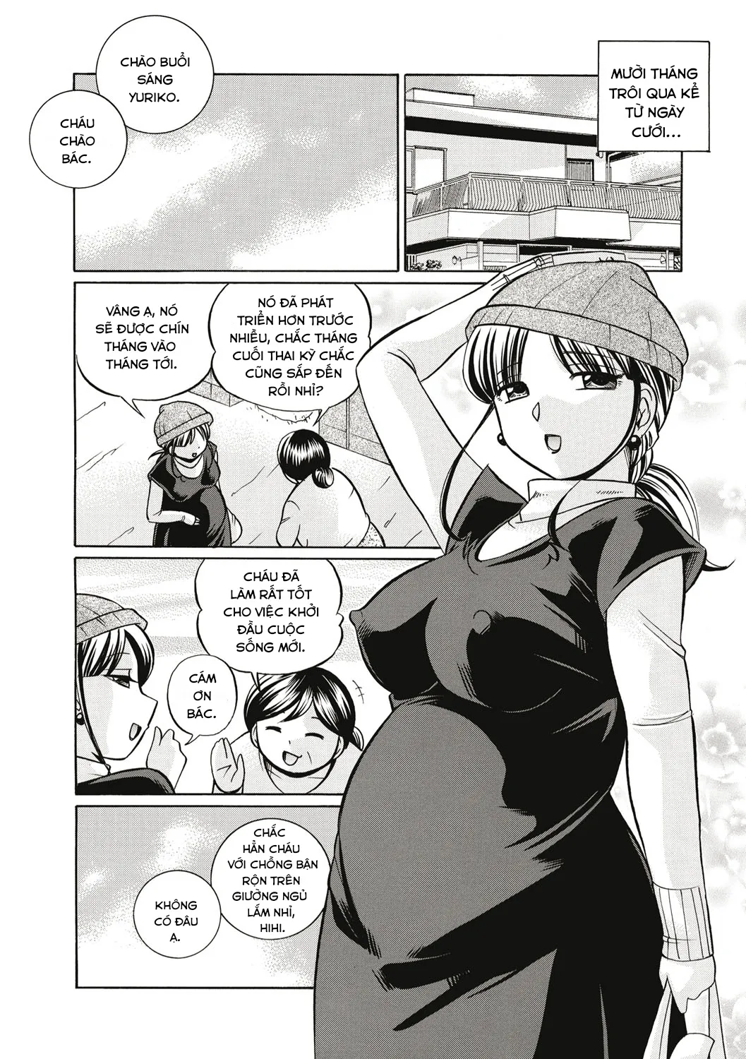 HentaiVN.net - Ảnh 15 - Yuriko and her Father-in-Law [Gichichi~Yuriko~] - Chap7