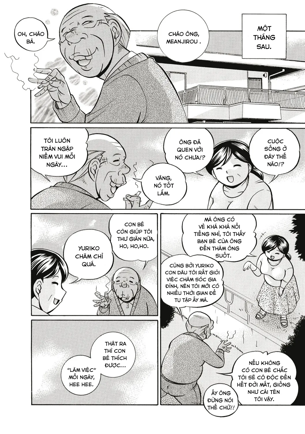 HentaiVN.net - Ảnh 3 - Yuriko and her Father-in-Law [Gichichi~Yuriko~] - Chap7