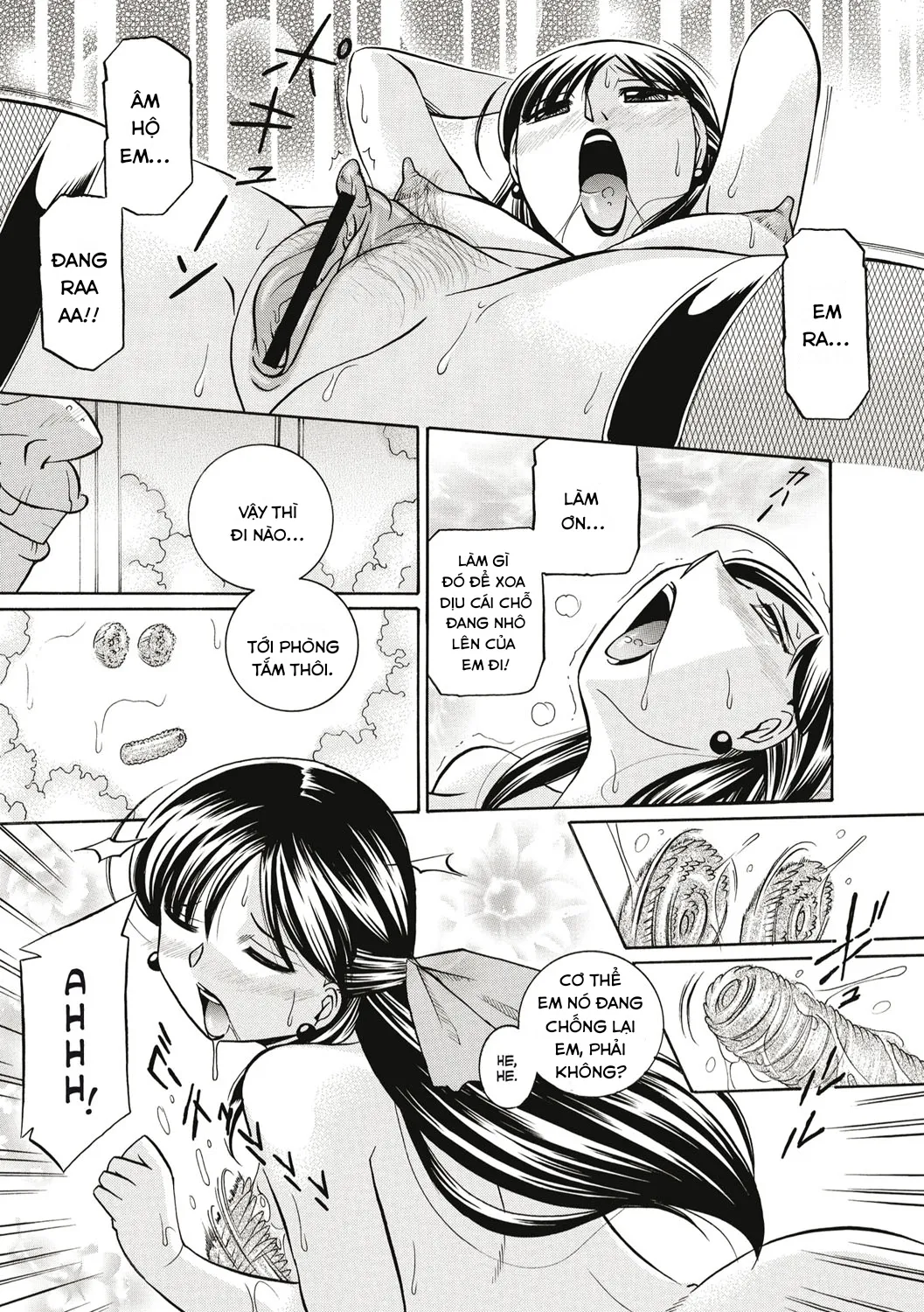 HentaiVN.net - Ảnh 4 - Yuriko and her Father-in-Law [Gichichi~Yuriko~] - Chap9 end.
