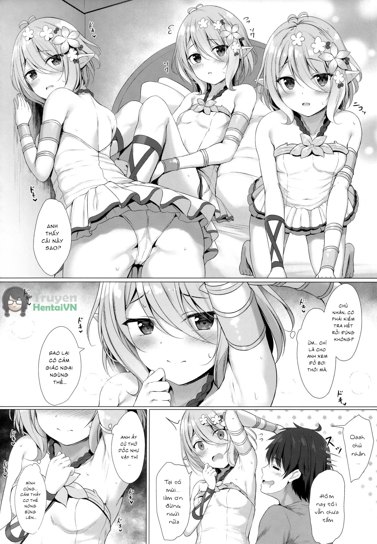 HentaiVN.net - Ảnh 5 - Arujisama, Mizugi no Jyusya ha Suki desuka? - Oneshot