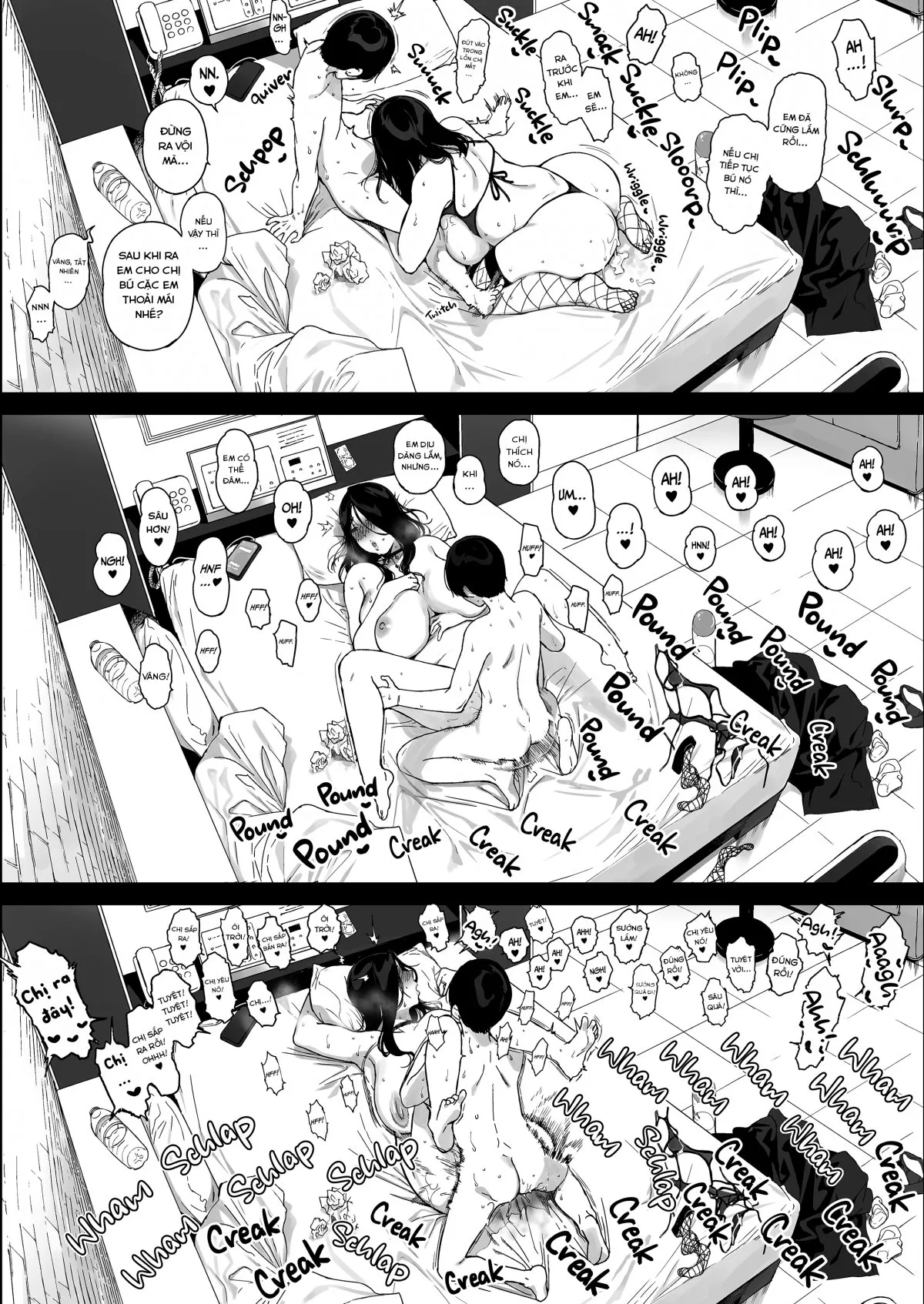 HentaiVN.net - Ảnh 47 - Gaming Harem 4 - Oneshot Full