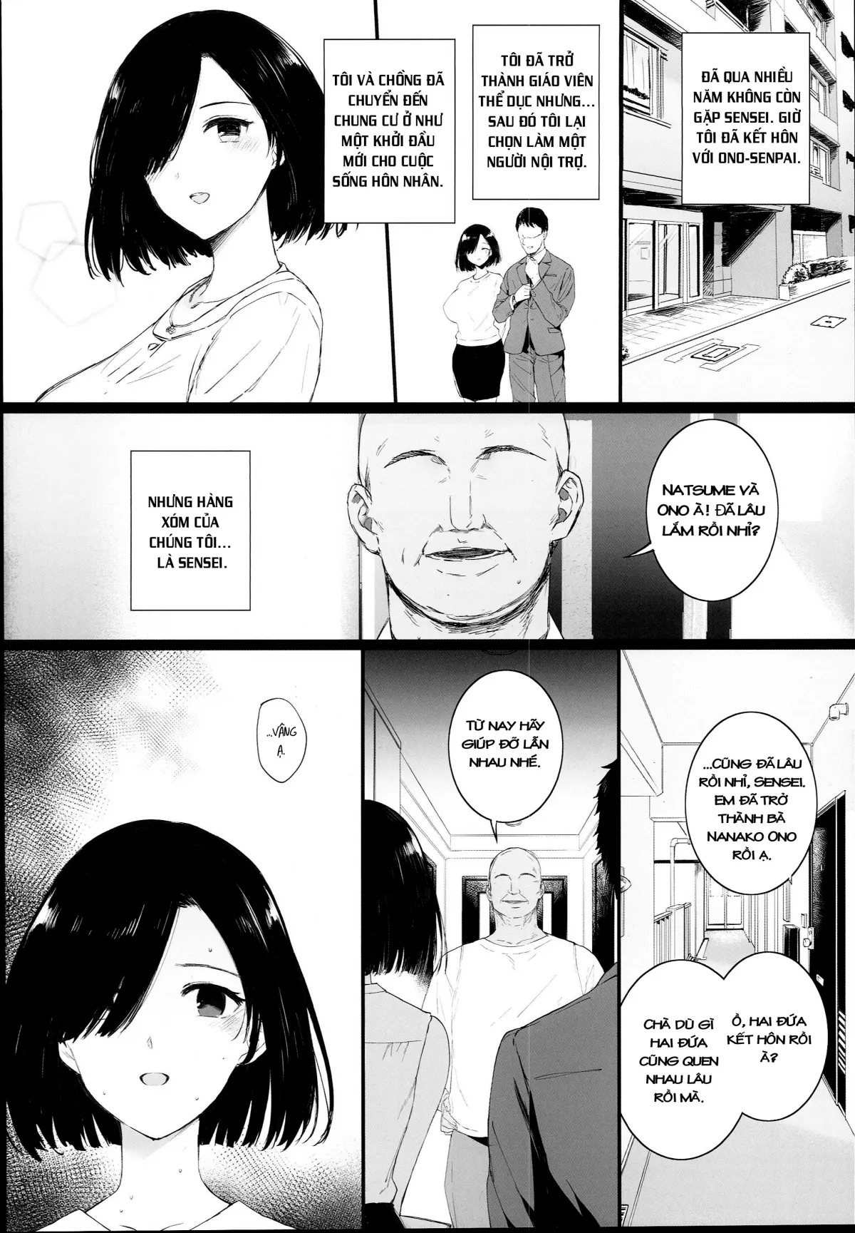 HentaiVN.net - Ảnh 10 - Mùa Hè Năm Ấy Và Sự Lựa Chọn Của Cô Vợ. [Natsu, Tsuma no Sentaku ; 夏、妻の選択] - Oneshot