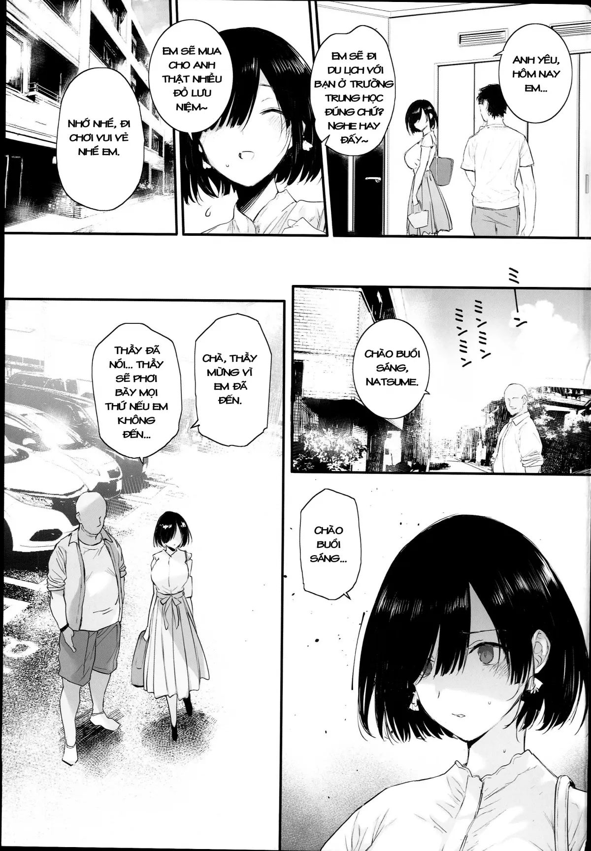 HentaiVN.net - Ảnh 33 - Mùa Hè Năm Ấy Và Sự Lựa Chọn Của Cô Vợ. [Natsu, Tsuma no Sentaku ; 夏、妻の選択] - Oneshot