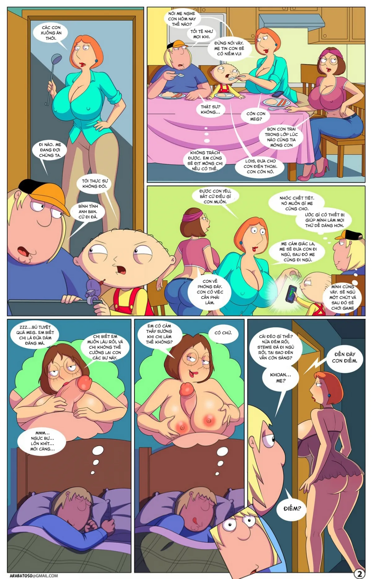 HentaiVN.net - Ảnh 4 - Quahog Diaries - Chap 1