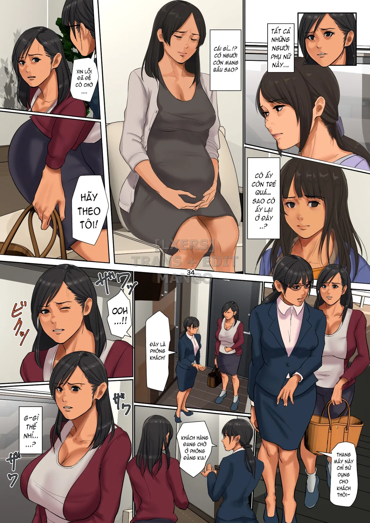 HentaiVN.net - Ảnh 33 - Yurikago Uri no Tsuma - Oneshot