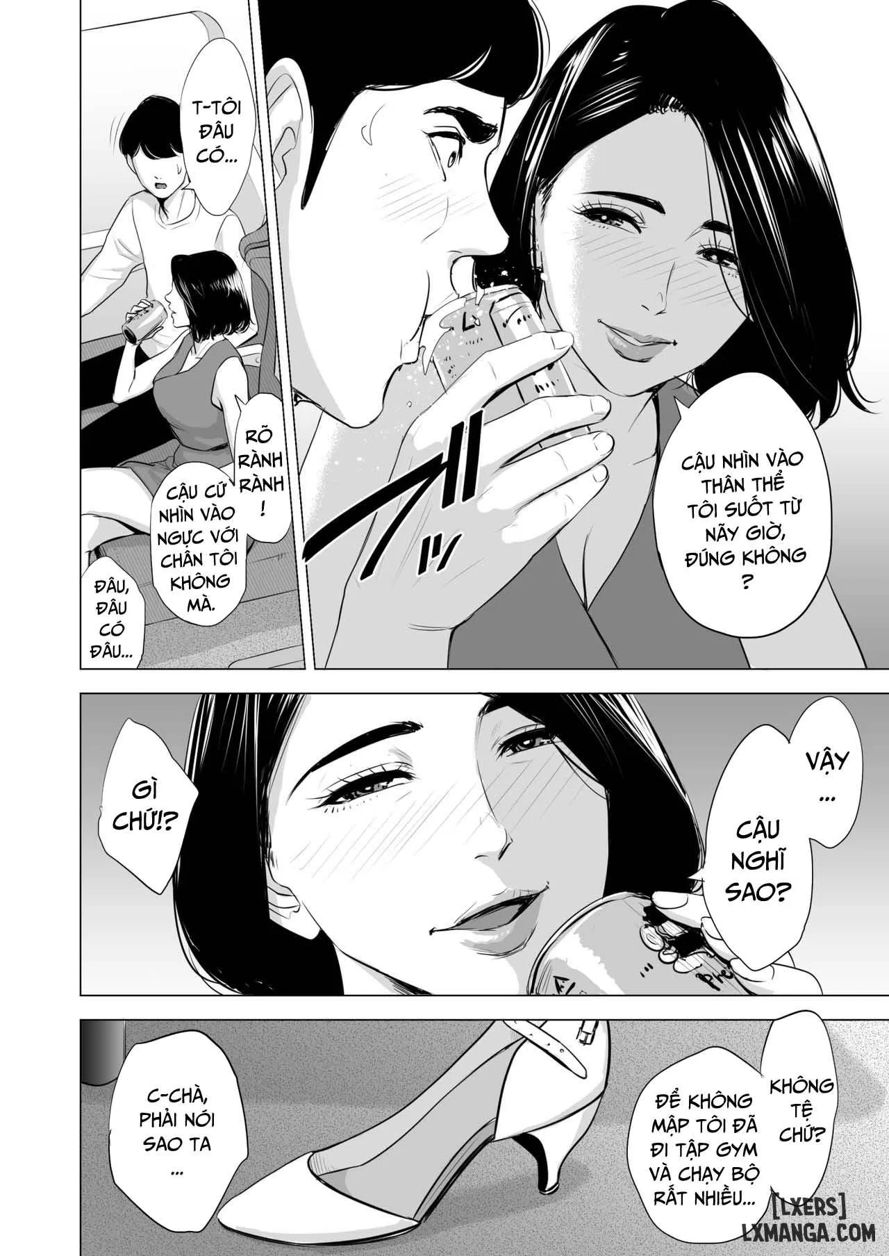 HentaiVN.net - Ảnh 10 - Đang làm gì trên tàu điện vậy? [Shinkansen de Nani shiteru!?] - Oneshot