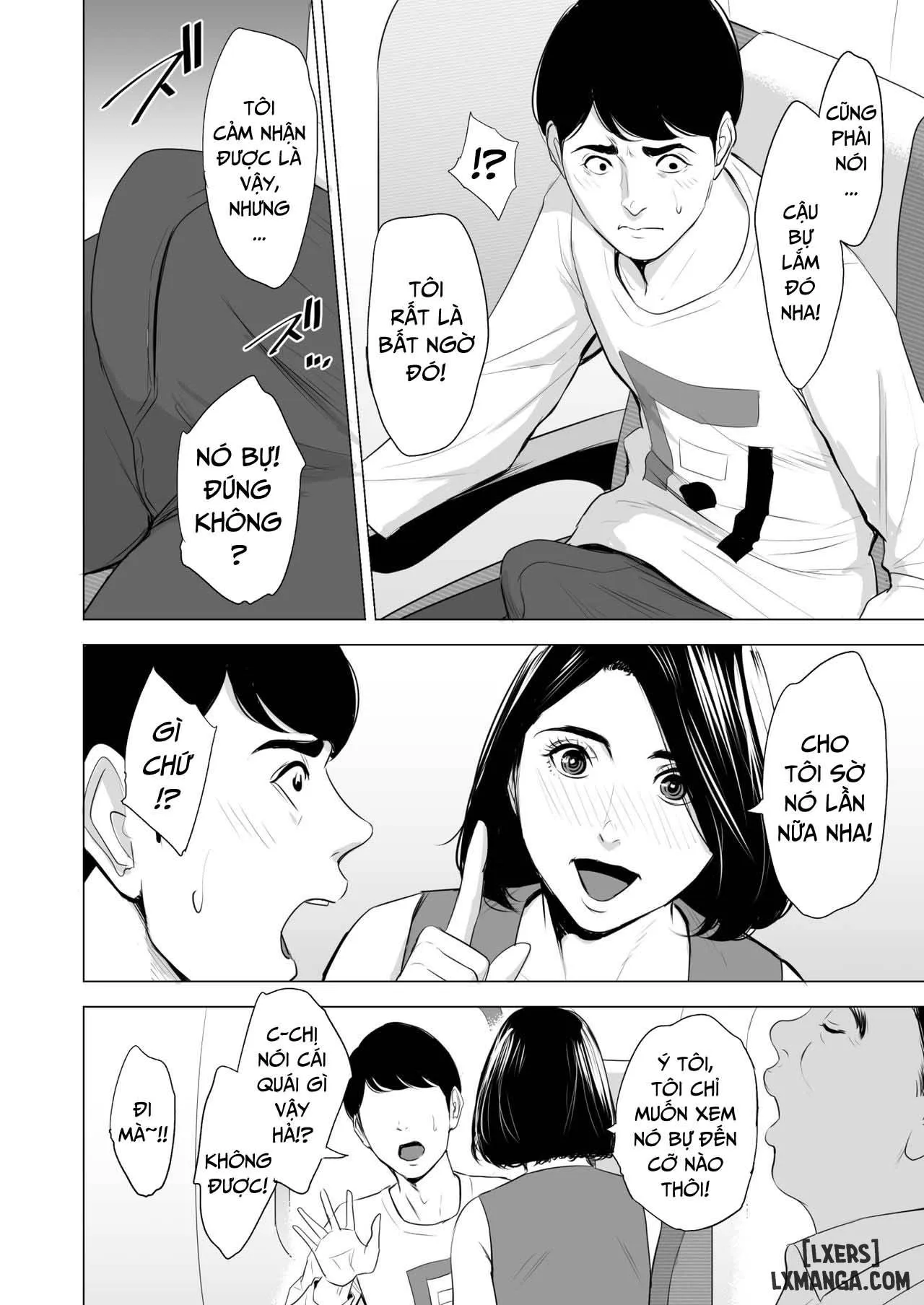 HentaiVN.net - Ảnh 14 - Đang làm gì trên tàu điện vậy? [Shinkansen de Nani shiteru!?] - Oneshot