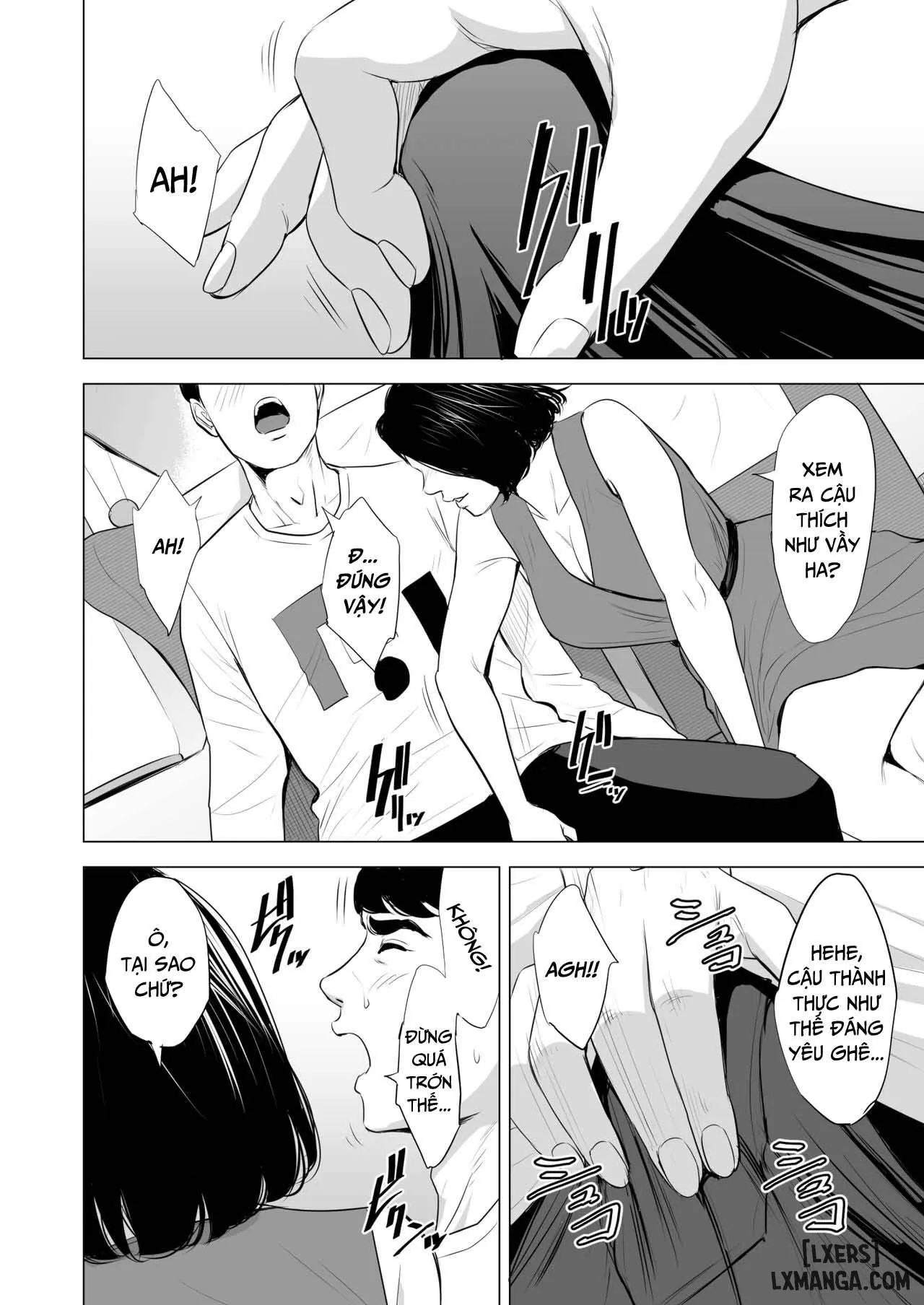 HentaiVN.net - Ảnh 18 - Đang làm gì trên tàu điện vậy? [Shinkansen de Nani shiteru!?] - Oneshot