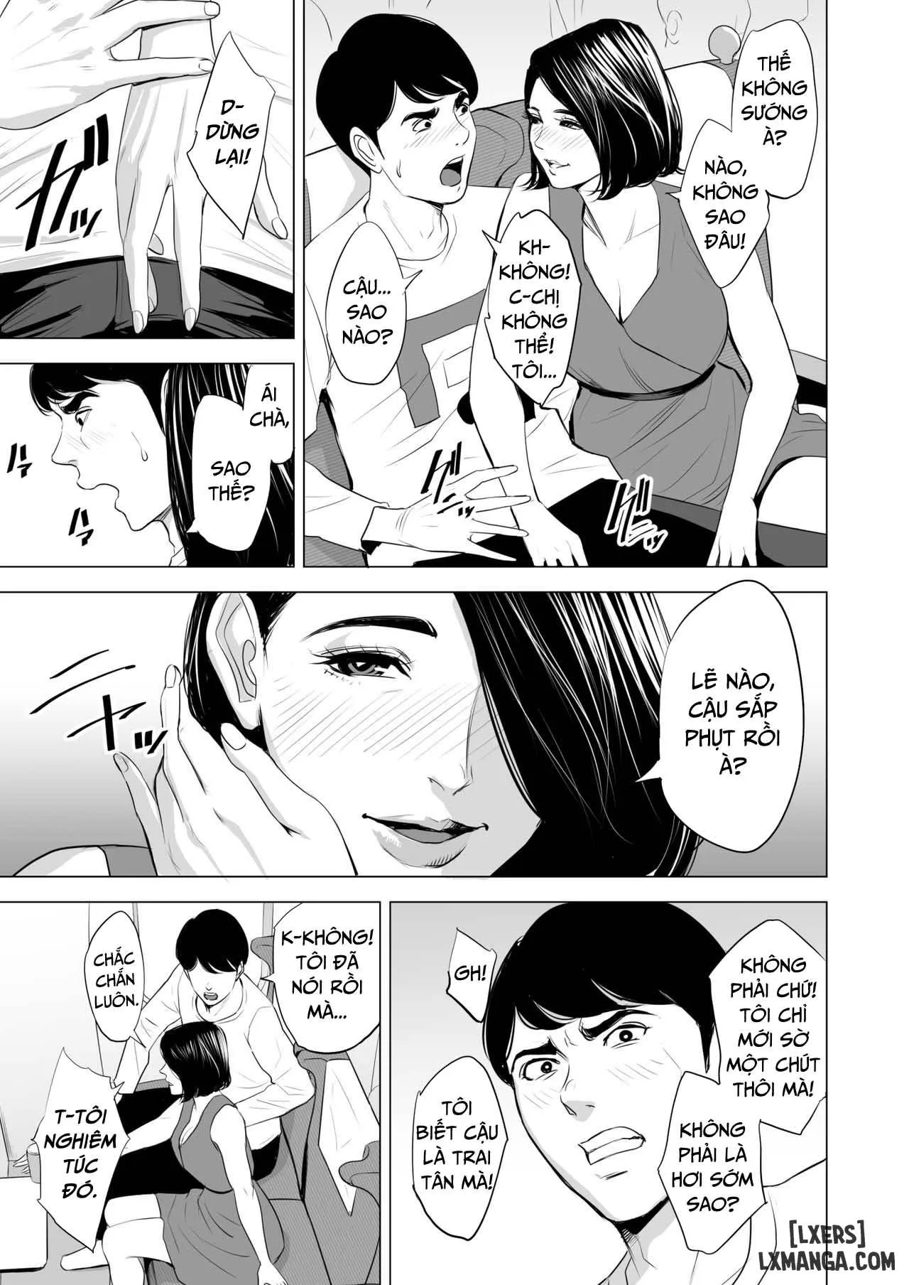 HentaiVN.net - Ảnh 19 - Đang làm gì trên tàu điện vậy? [Shinkansen de Nani shiteru!?] - Oneshot