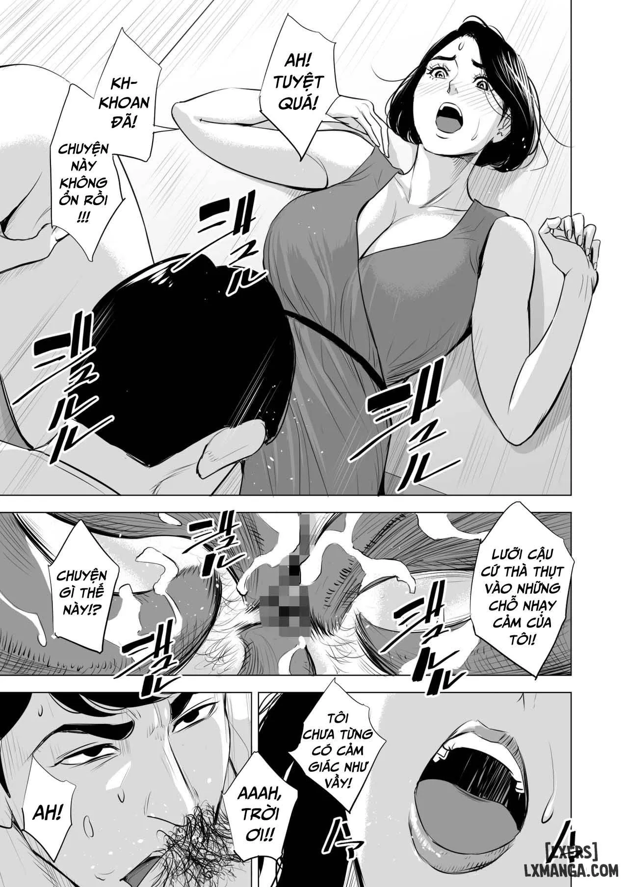 HentaiVN.net - Ảnh 45 - Đang làm gì trên tàu điện vậy? [Shinkansen de Nani shiteru!?] - Oneshot
