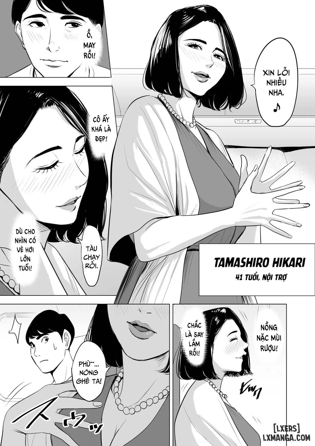 HentaiVN.net - Ảnh 5 - Đang làm gì trên tàu điện vậy? [Shinkansen de Nani shiteru!?] - Oneshot