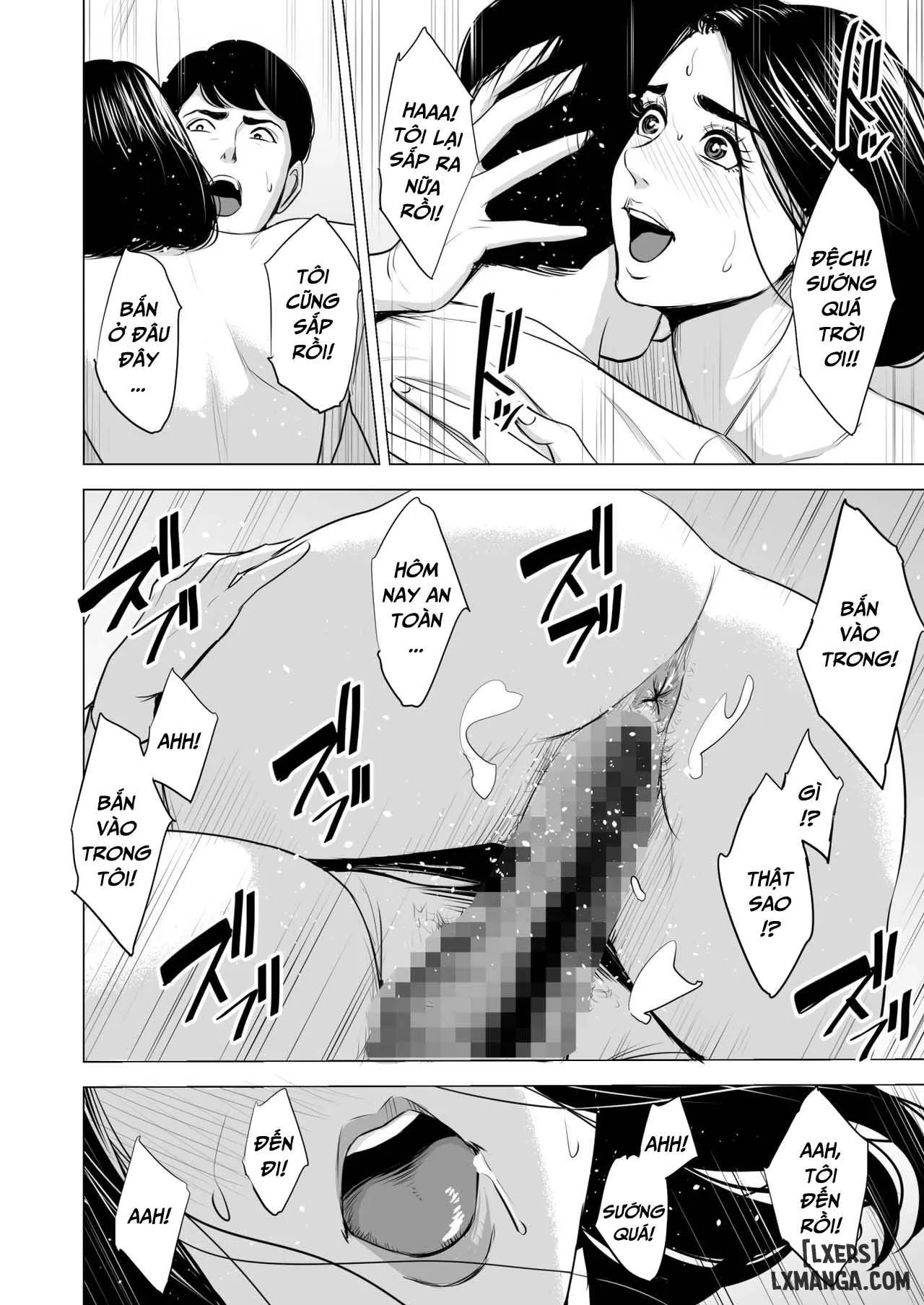 HentaiVN.net - Ảnh 58 - Đang làm gì trên tàu điện vậy? [Shinkansen de Nani shiteru!?] - Oneshot