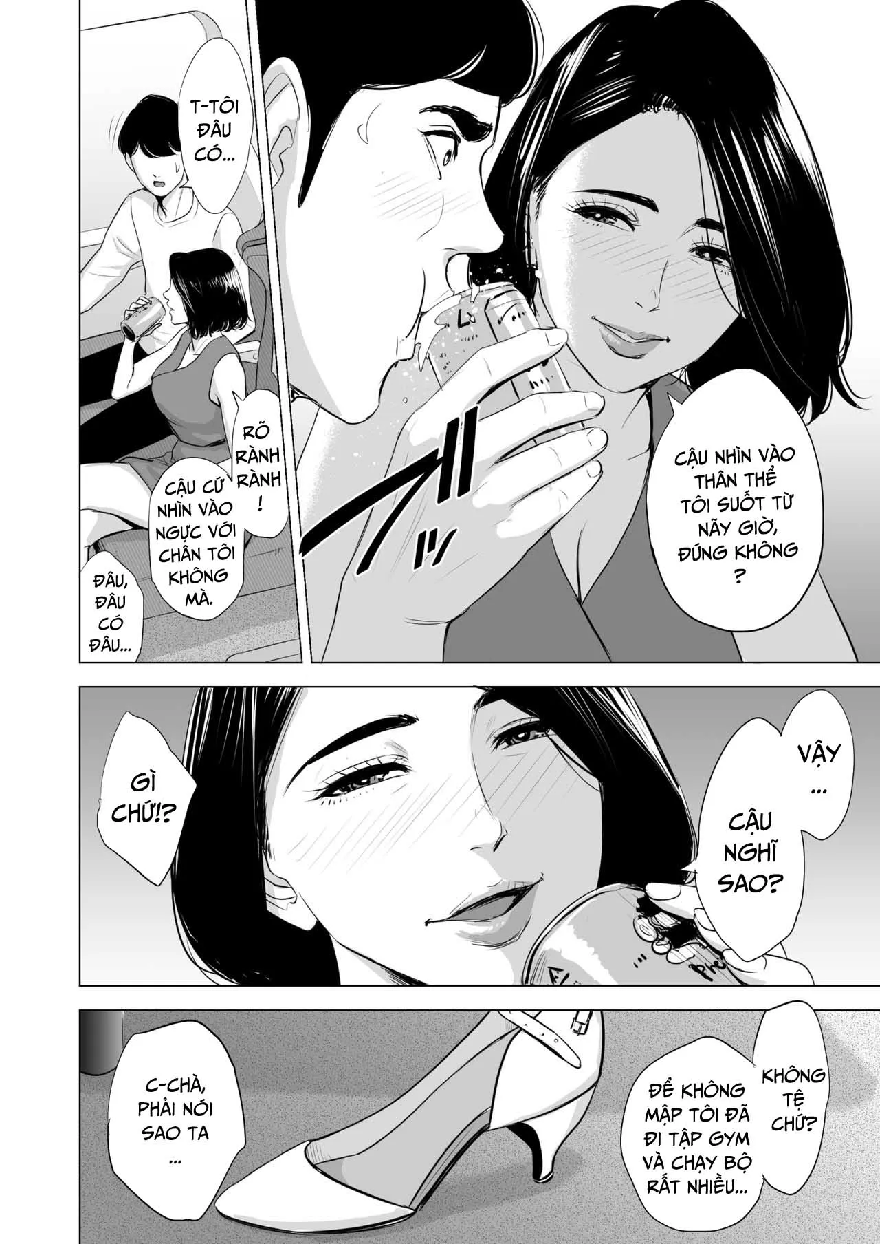 HentaiVN.net - Ảnh 11 - Đang làm gì trên tàu điện vậy? [Shinkansen de Nani shiteru!?] - Chap 1