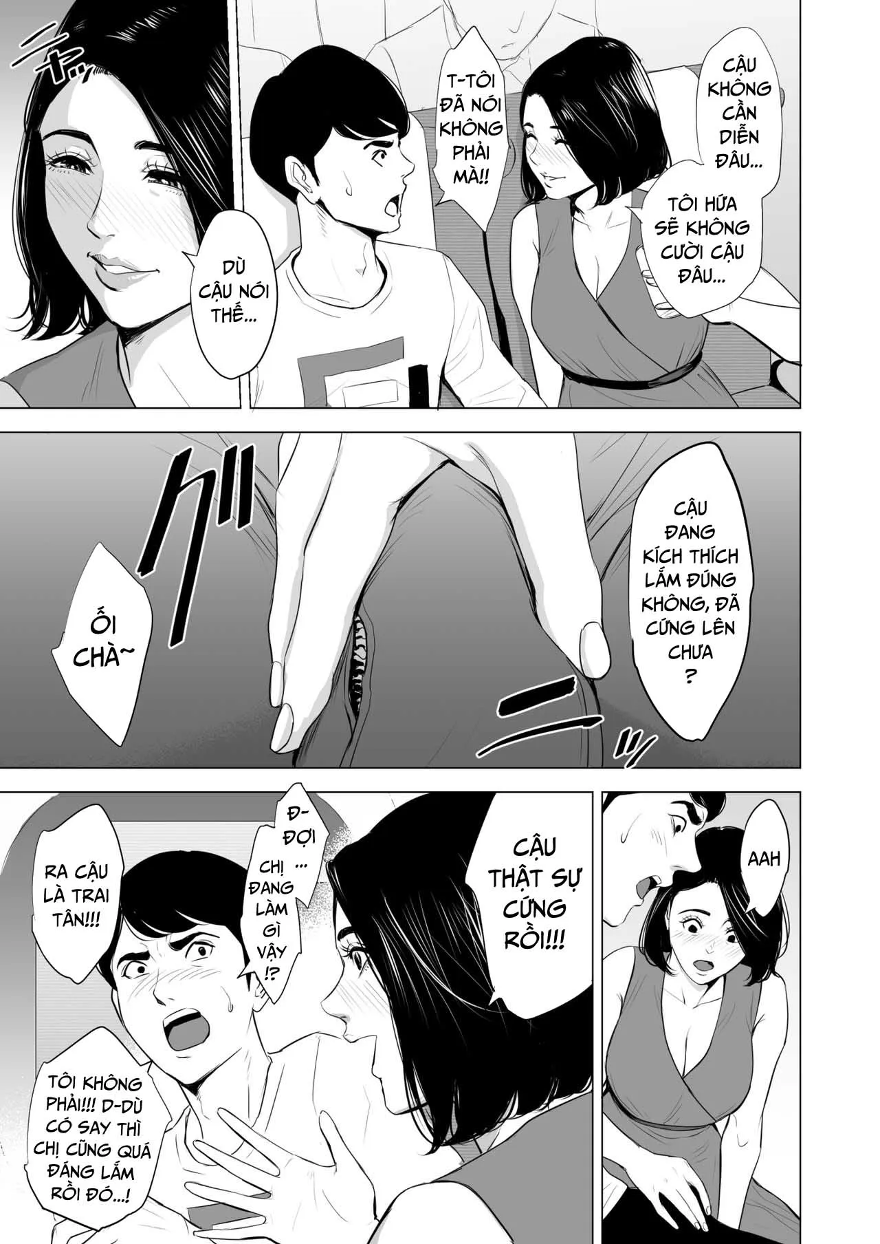 HentaiVN.net - Ảnh 14 - Đang làm gì trên tàu điện vậy? [Shinkansen de Nani shiteru!?] - Chap 1