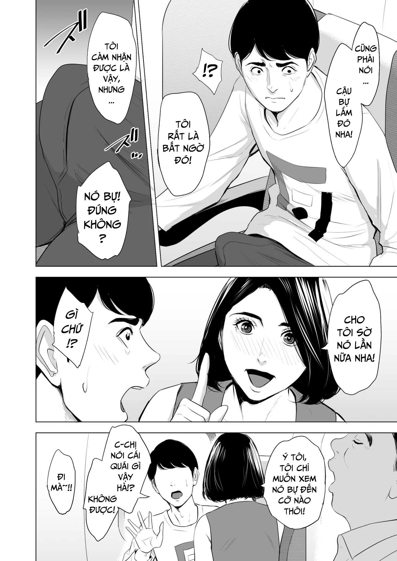 HentaiVN.net - Ảnh 15 - Đang làm gì trên tàu điện vậy? [Shinkansen de Nani shiteru!?] - Chap 1