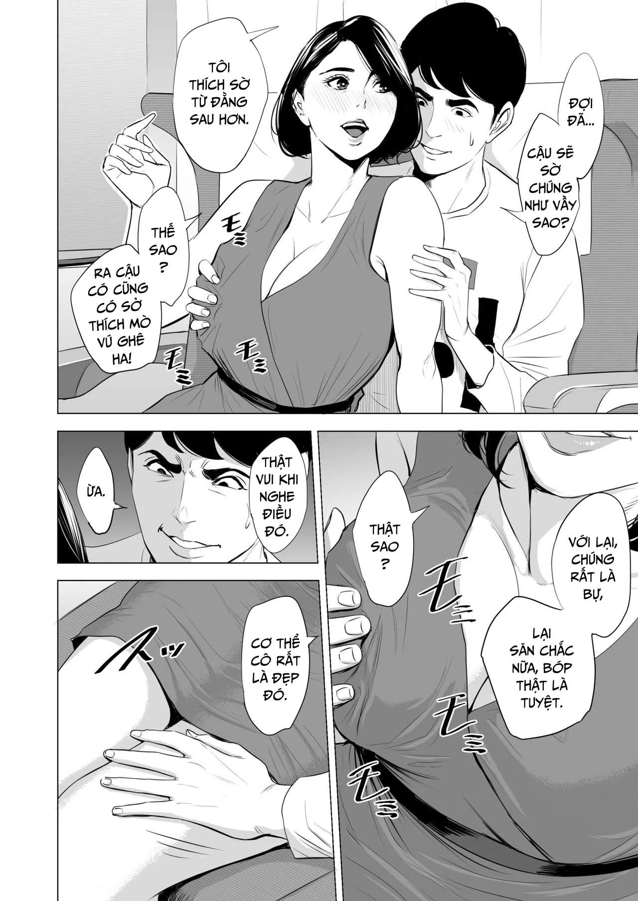 HentaiVN.net - Ảnh 17 - Đang làm gì trên tàu điện vậy? [Shinkansen de Nani shiteru!?] - Chap 1