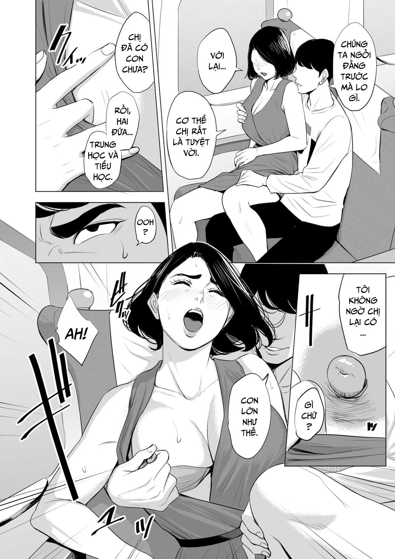 HentaiVN.net - Ảnh 19 - Đang làm gì trên tàu điện vậy? [Shinkansen de Nani shiteru!?] - Chap 1