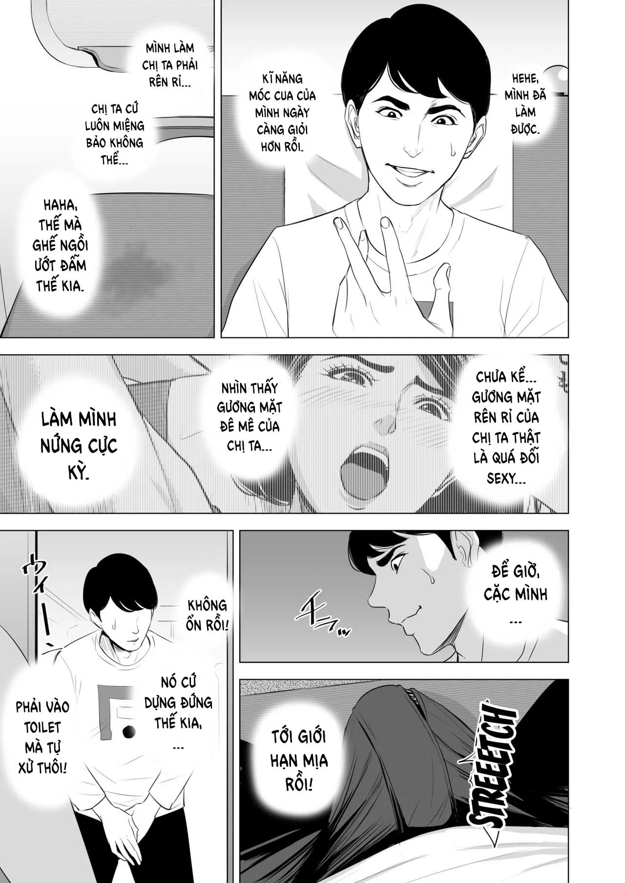 HentaiVN.net - Ảnh 24 - Đang làm gì trên tàu điện vậy? [Shinkansen de Nani shiteru!?] - Chap 1