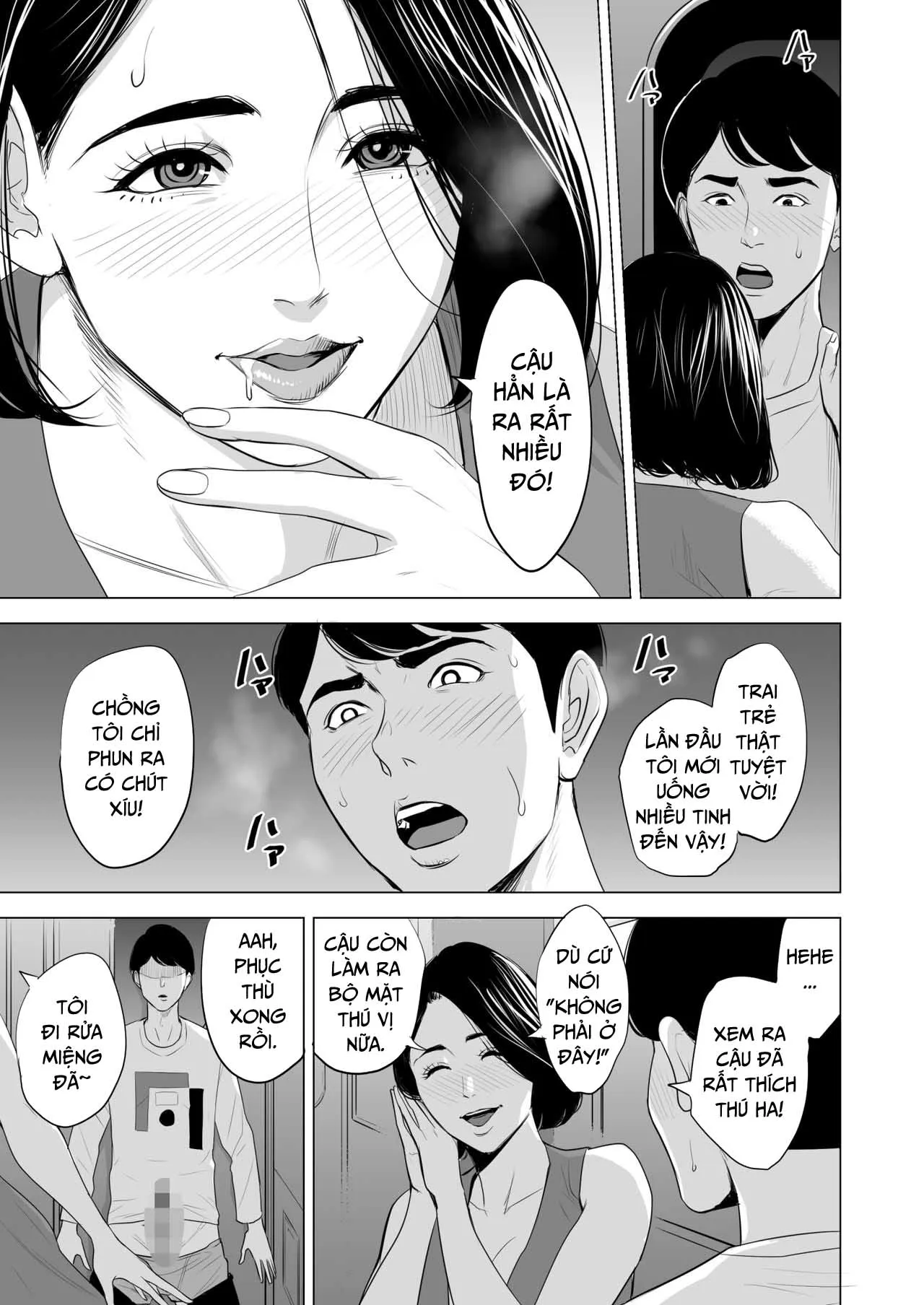 HentaiVN.net - Ảnh 32 - Đang làm gì trên tàu điện vậy? [Shinkansen de Nani shiteru!?] - Chap 1