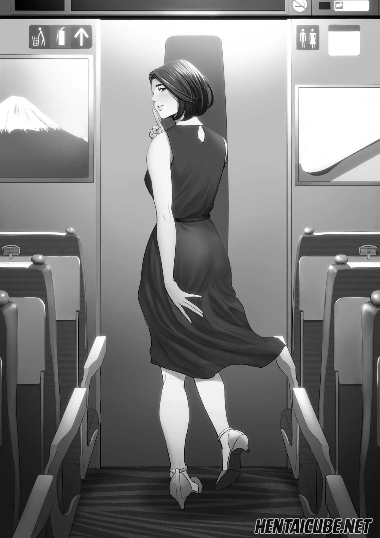 HentaiVN.net - Ảnh 31 - Đang làm gì trên tàu điện vậy? [Shinkansen de Nani shiteru!?] - Chap 2 - [END]