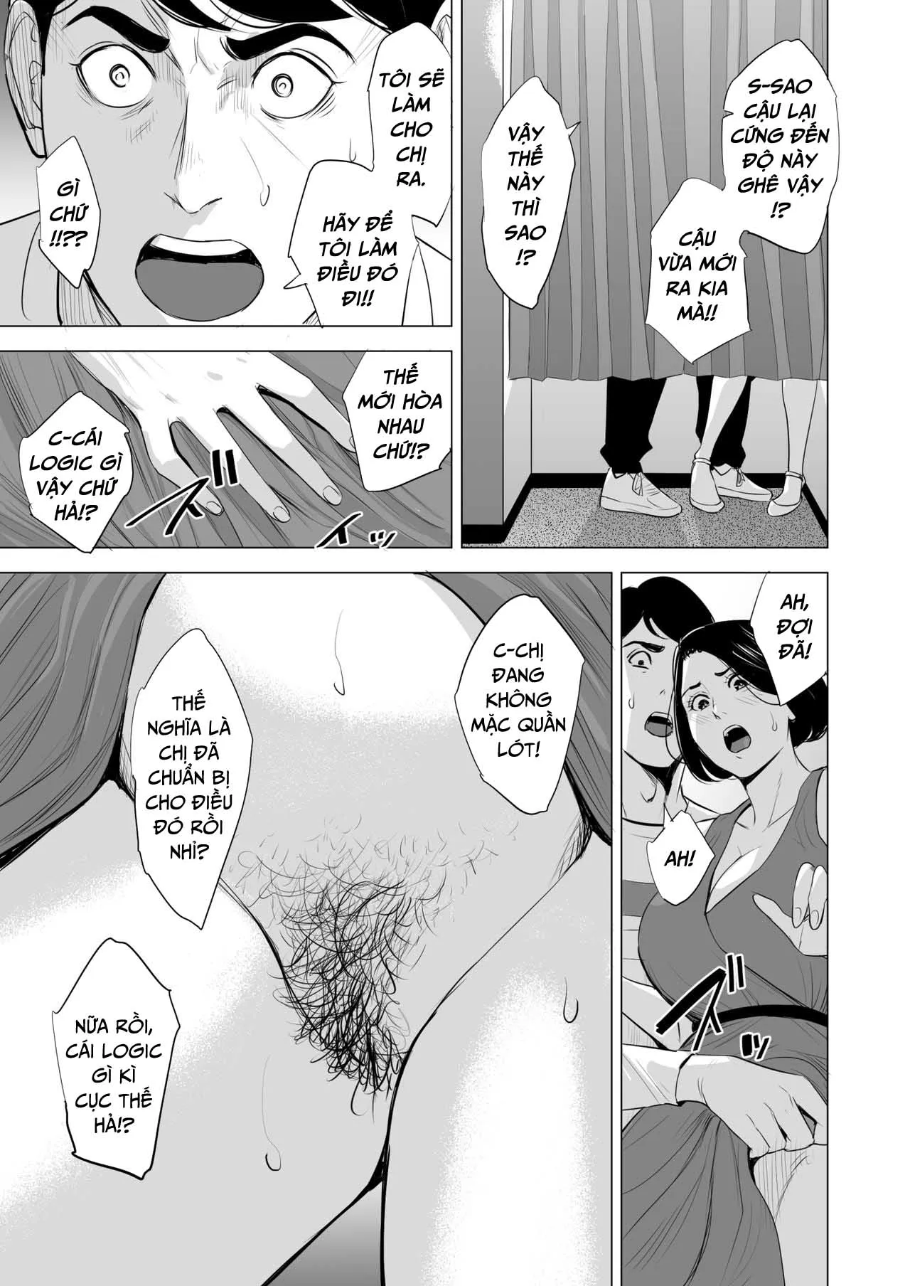 HentaiVN.net - Ảnh 5 - Đang làm gì trên tàu điện vậy? [Shinkansen de Nani shiteru!?] - Chap 2 - [END]
