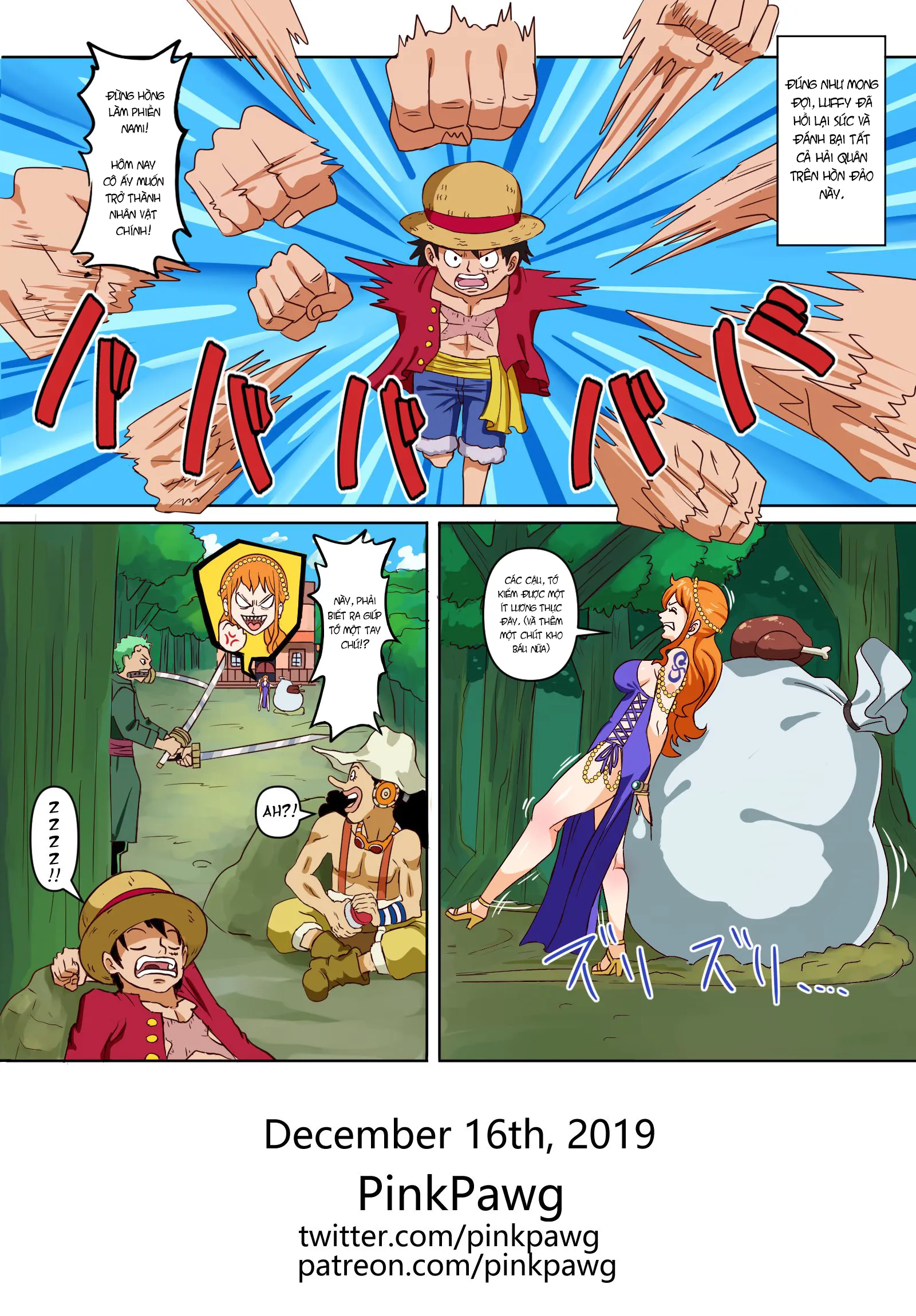 HentaiVN.net - Ảnh 24 - Nami và Robin ở quán Bar [Pirate Girls At The Bar (One piece)] - Oneshot