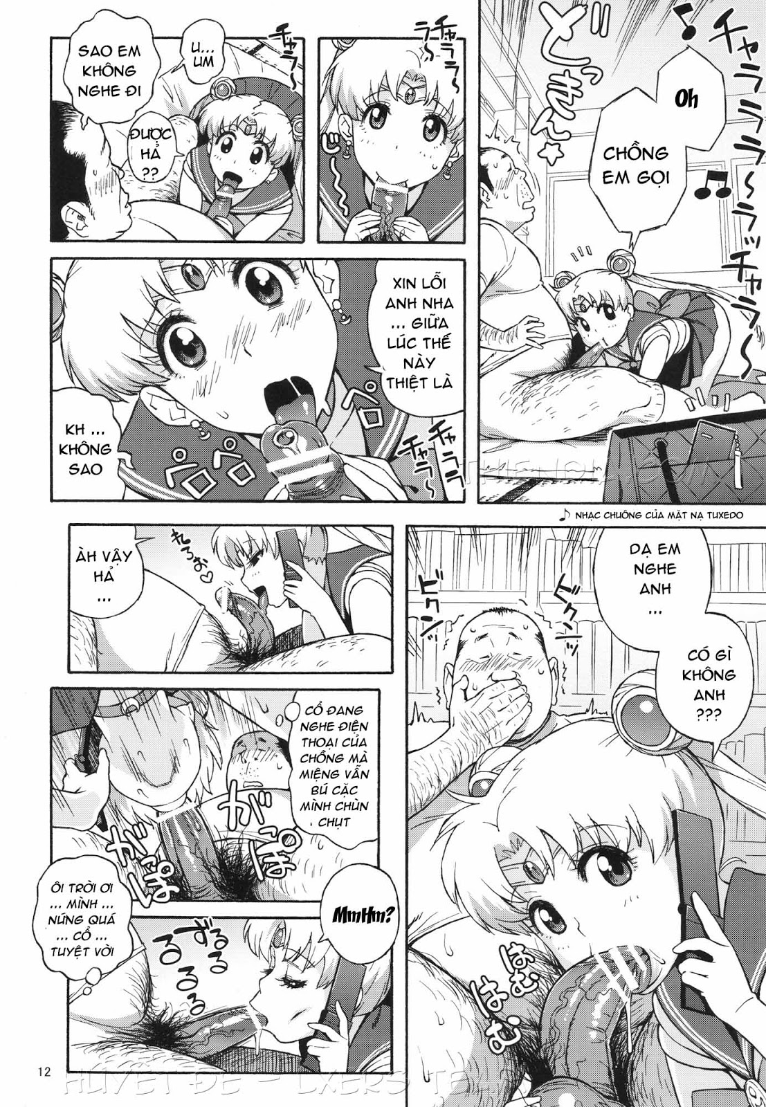 HentaiVN.net - Ảnh 10 - DELI Ii Usagi (Sailor Moon) [DELI Ii Usagi (Sailor Moon) Esp] - Oneshot