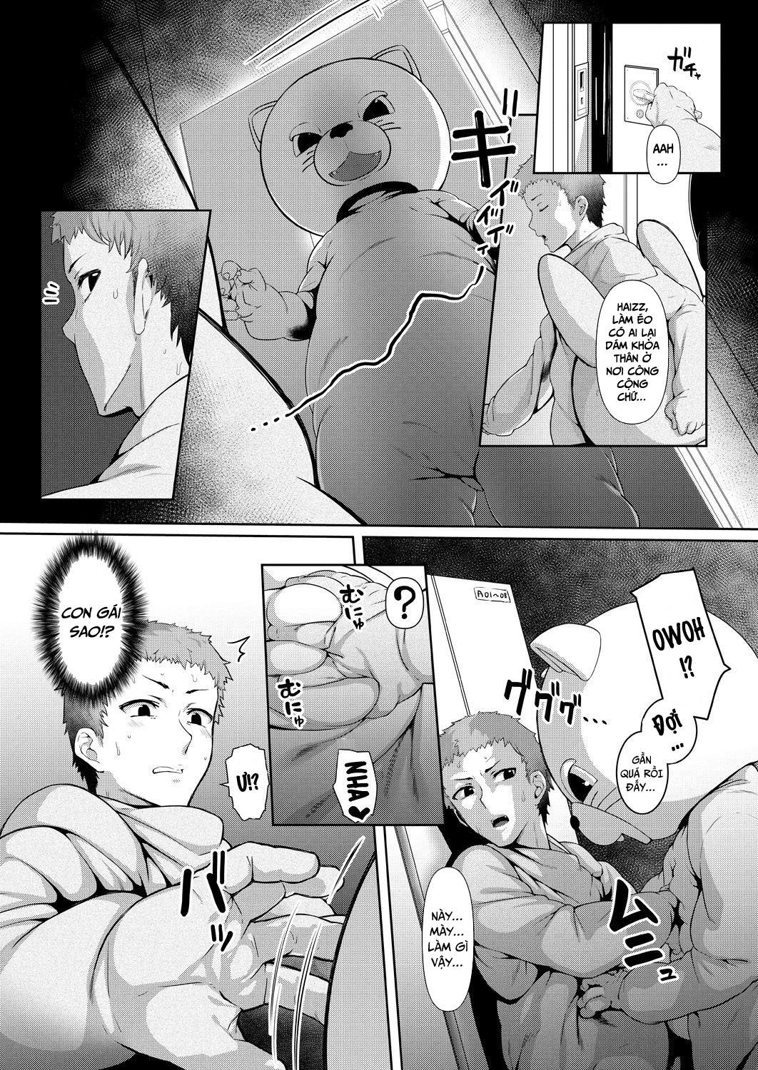 HentaiVN.net - Ảnh 5 - Mắc Kẹt Cùng Nhau [Micchaku act ; Stuck Together Act] - Oneshot-Siu Phẫm