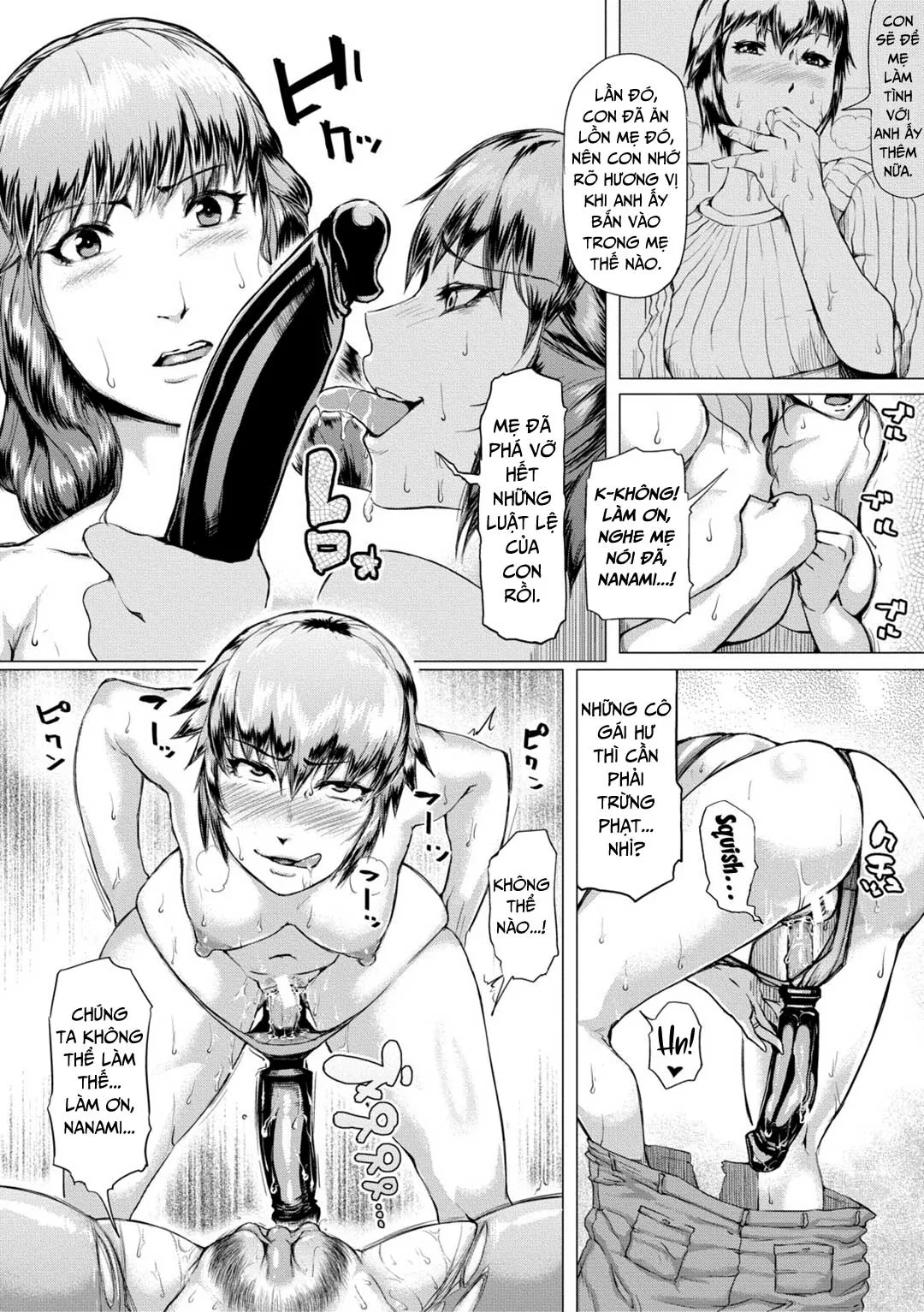 HentaiVN.net - Ảnh 17 - Cho đến khi mẹ vợ có thai [Gibo ga Haramu Made; Until My Mother-in-Law is Pregnant] - Chap 2