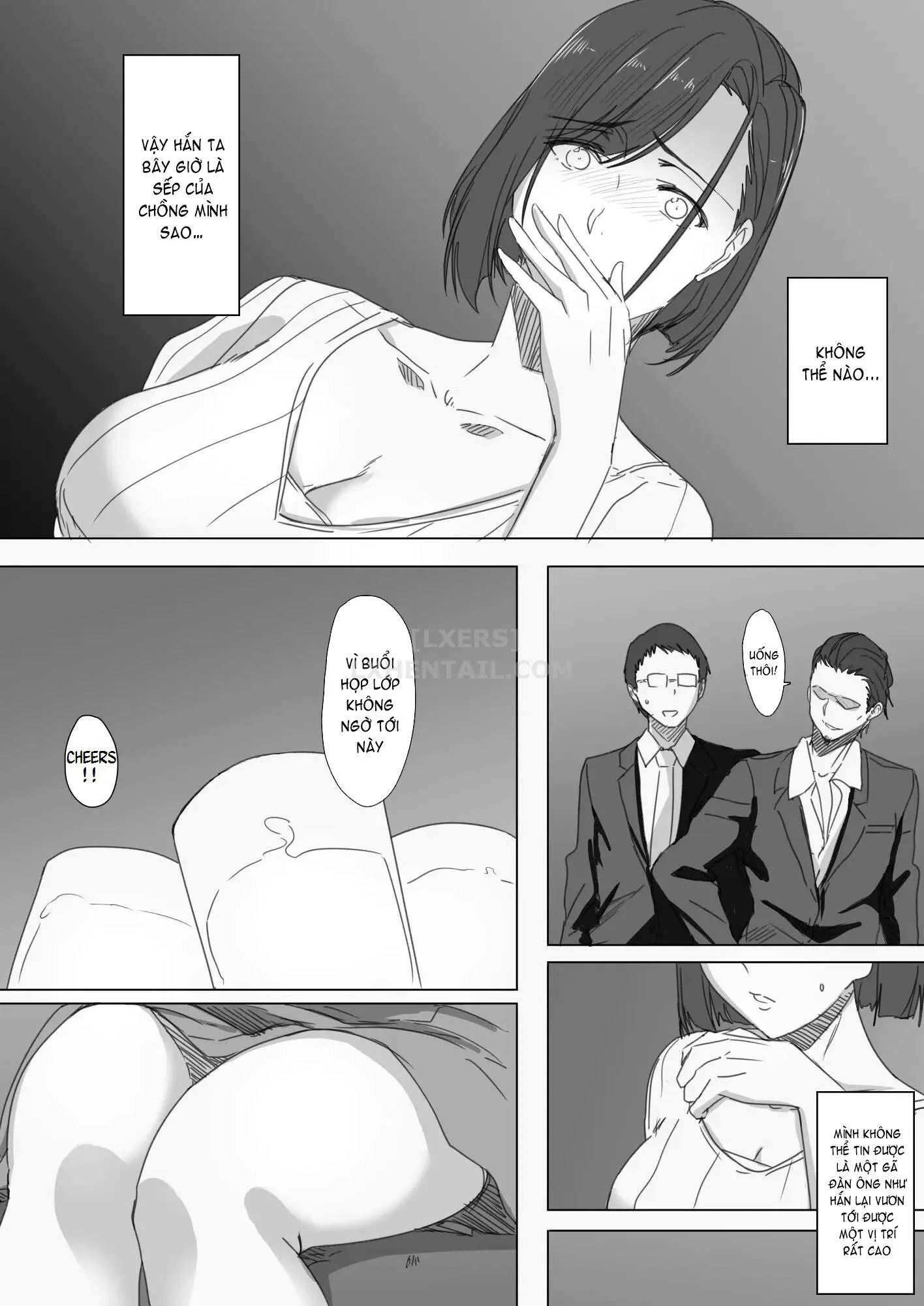 HentaiVN.net - Ảnh 11 - Kouman Tsuma ga Netorarete [-Charao no Kyokon ni Ochita Pride-] - Oneshot