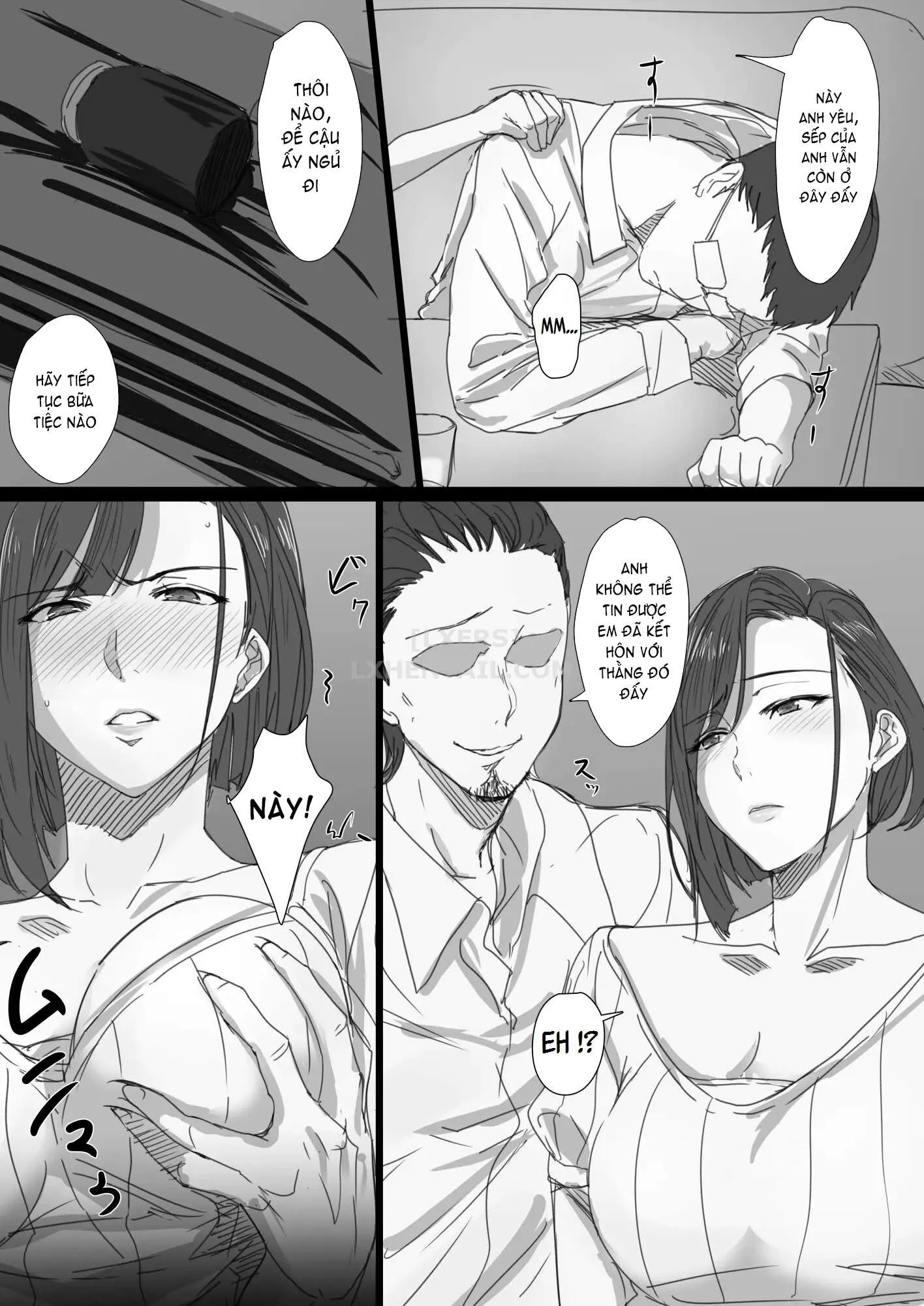 HentaiVN.net - Ảnh 14 - Kouman Tsuma ga Netorarete [-Charao no Kyokon ni Ochita Pride-] - Oneshot