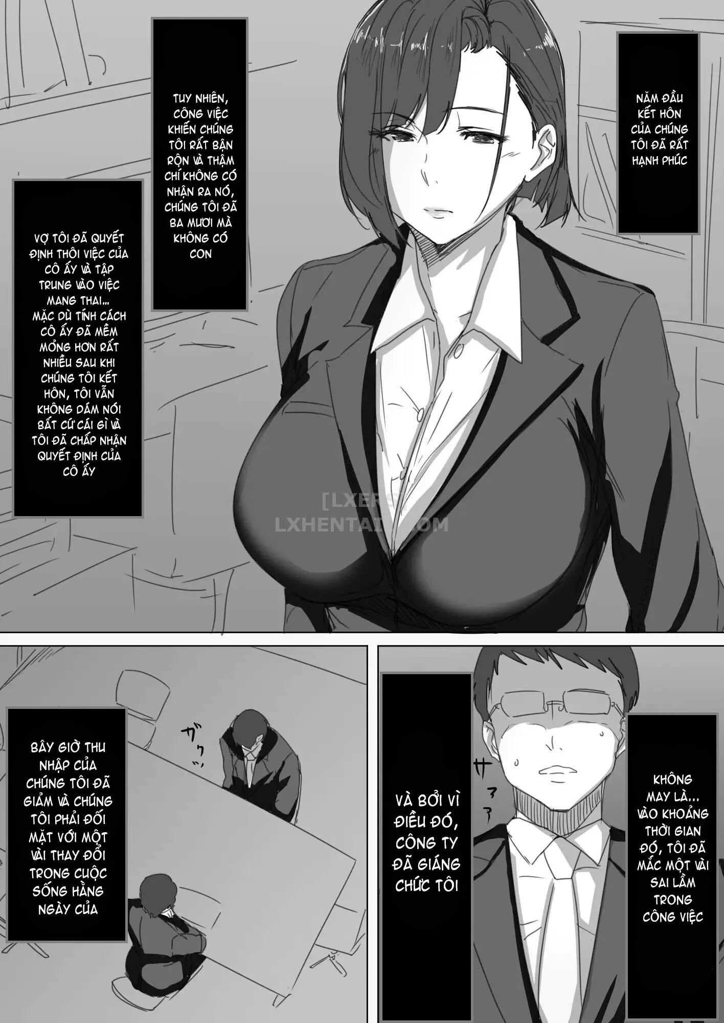 HentaiVN.net - Ảnh 7 - Kouman Tsuma ga Netorarete [-Charao no Kyokon ni Ochita Pride-] - Oneshot