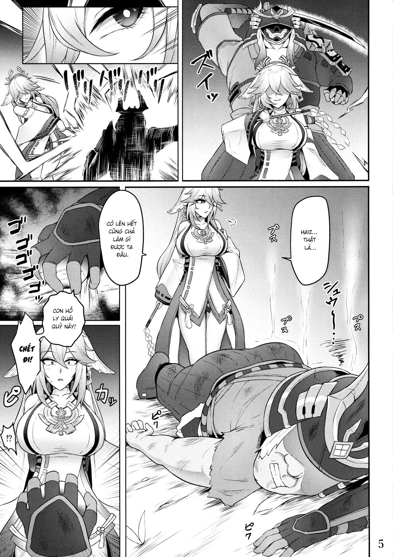 HentaiVN.net - Ảnh 5 - Miko gyaru - Chap 1