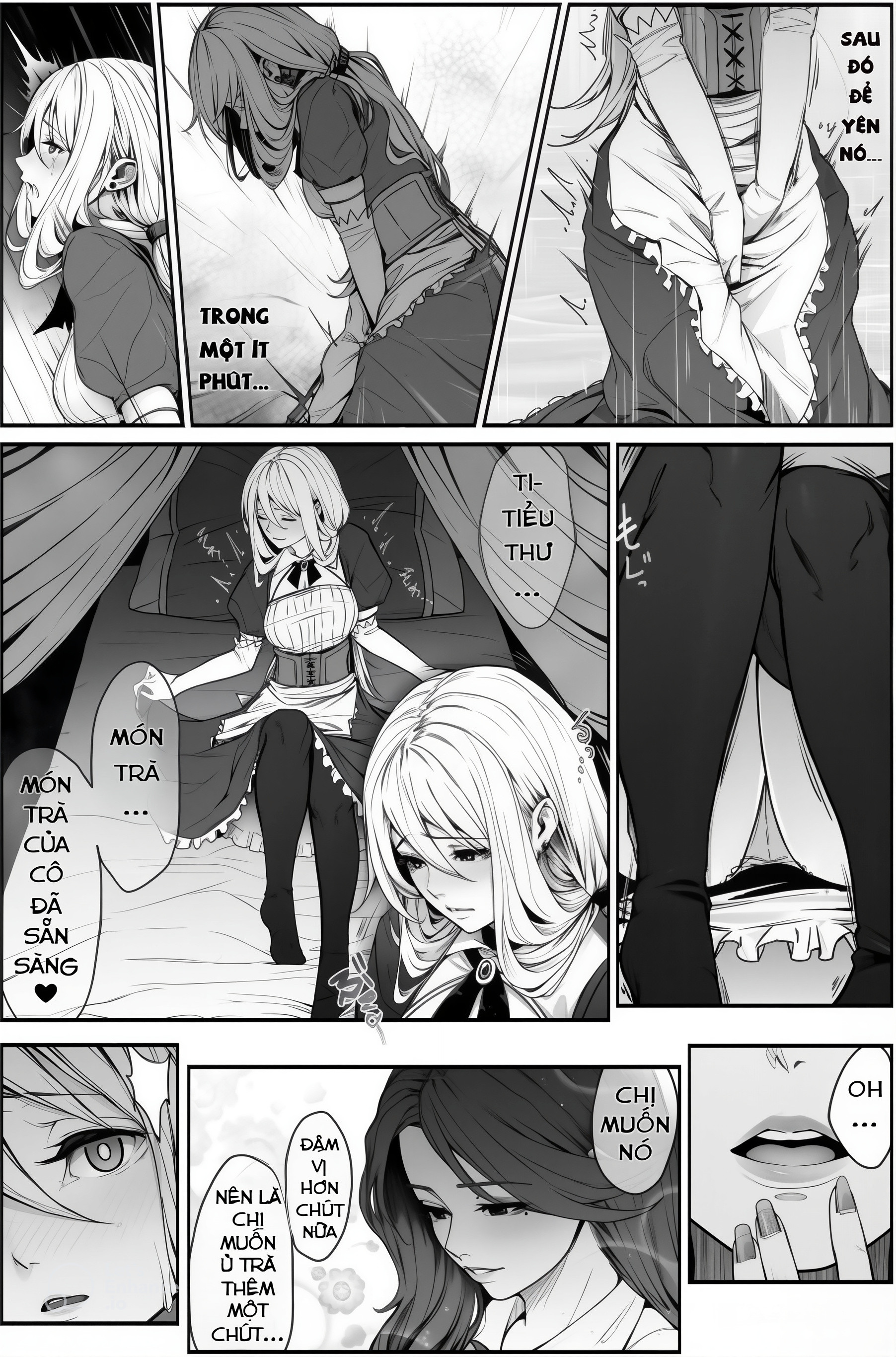 HentaiVN.net - Ảnh 3 - Món trà đặc biệt của em Maid - Oneshot