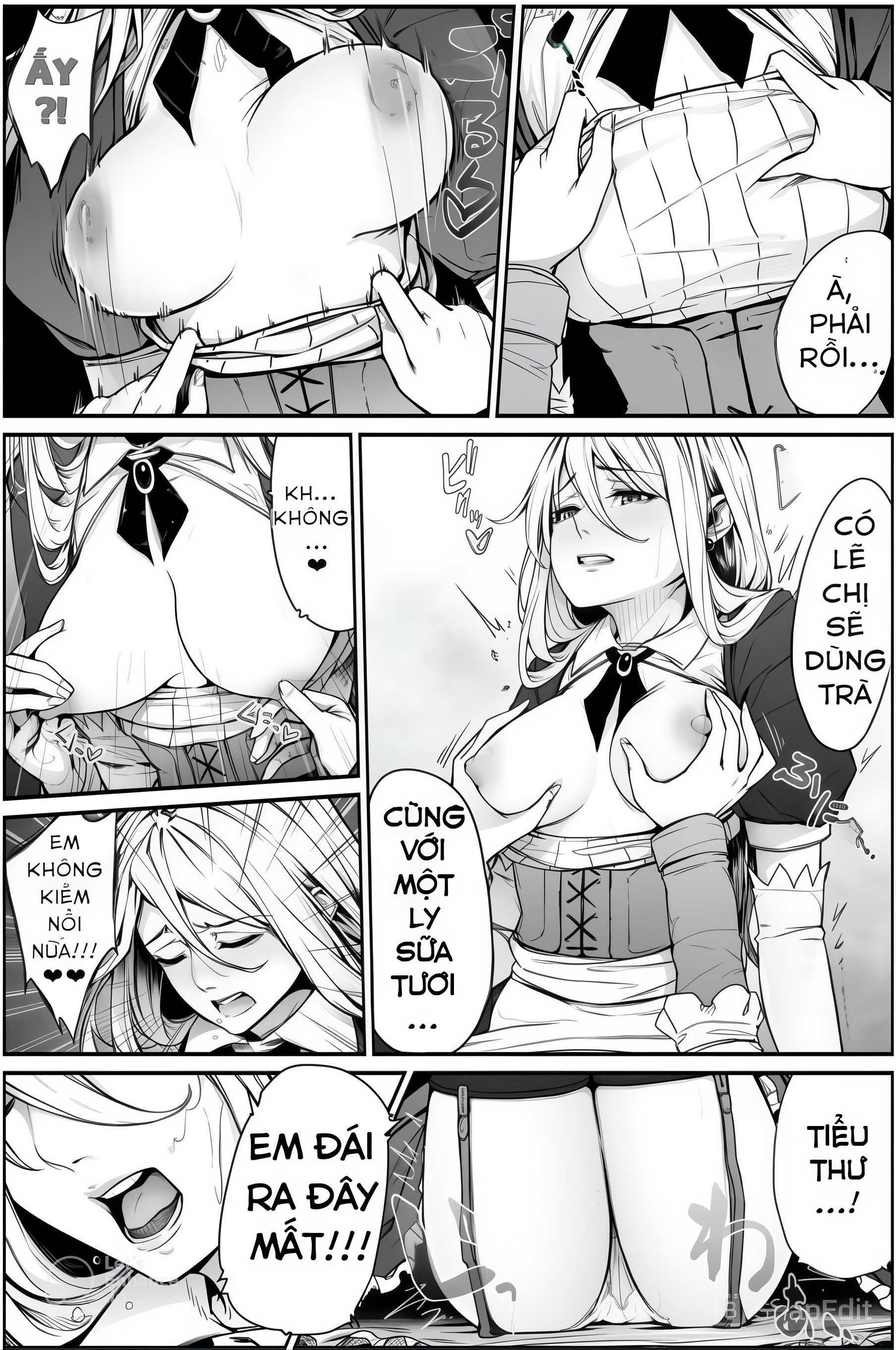HentaiVN.net - Ảnh 4 - Món trà đặc biệt của em Maid - Oneshot