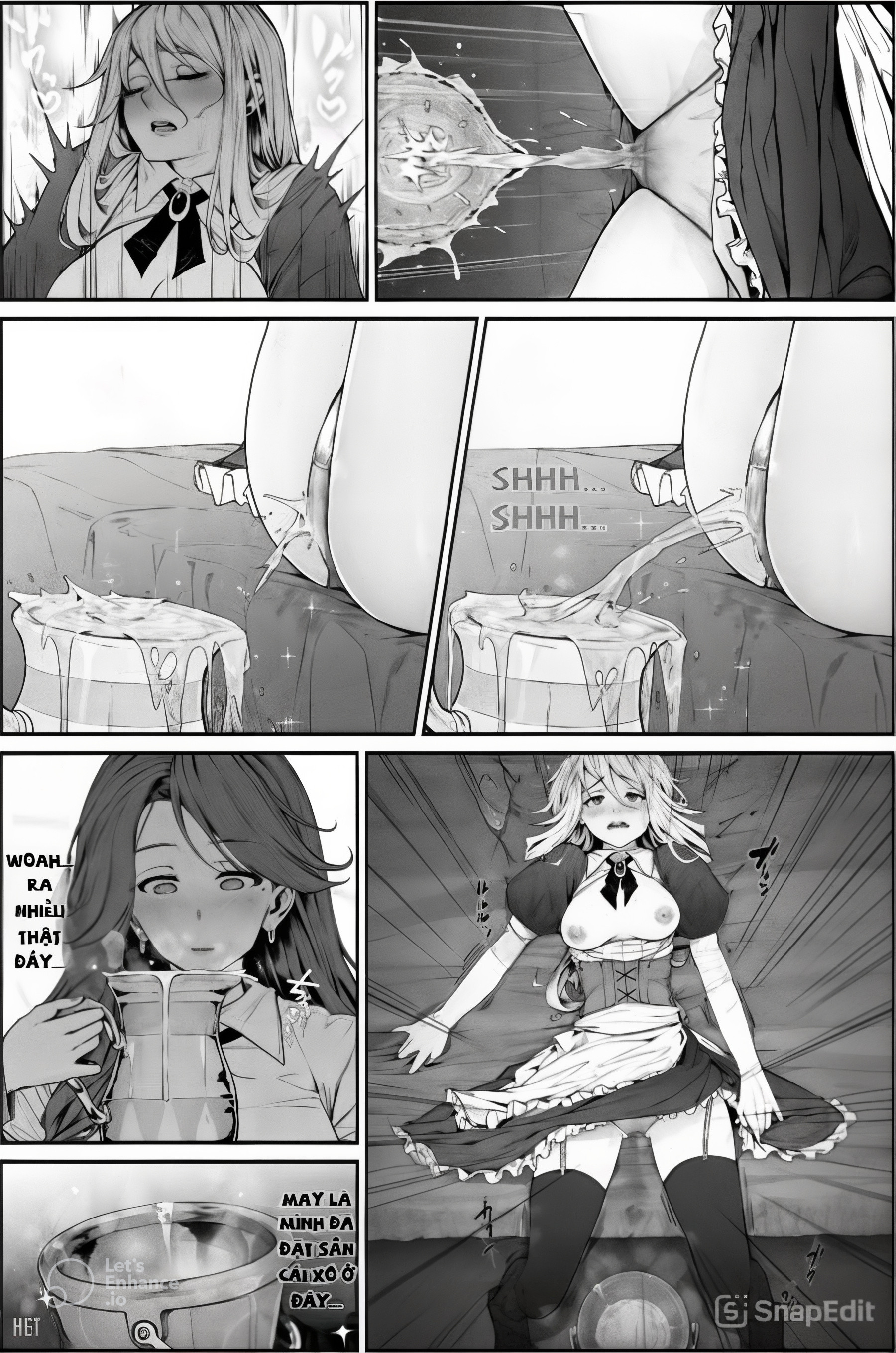 HentaiVN.net - Ảnh 7 - Món trà đặc biệt của em Maid - Oneshot