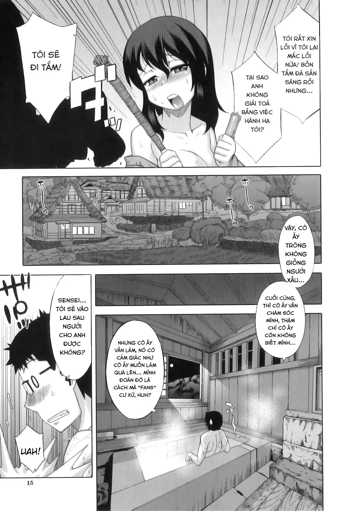 HentaiVN.net - Ảnh 10 - DH! ~Himorogi Hyaku Yome Gatari~ [Shrine of One Hundred Wives] - Chap 1: Tà ma có đáng sợ?!