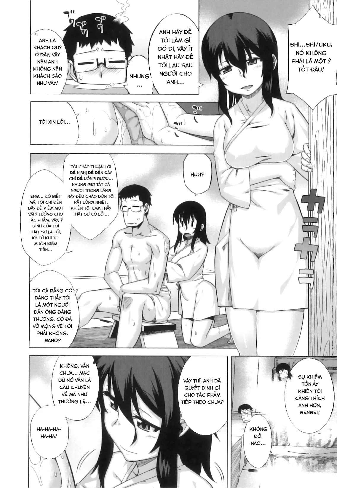 HentaiVN.net - Ảnh 11 - DH! ~Himorogi Hyaku Yome Gatari~ [Shrine of One Hundred Wives] - Chap 1: Tà ma có đáng sợ?!