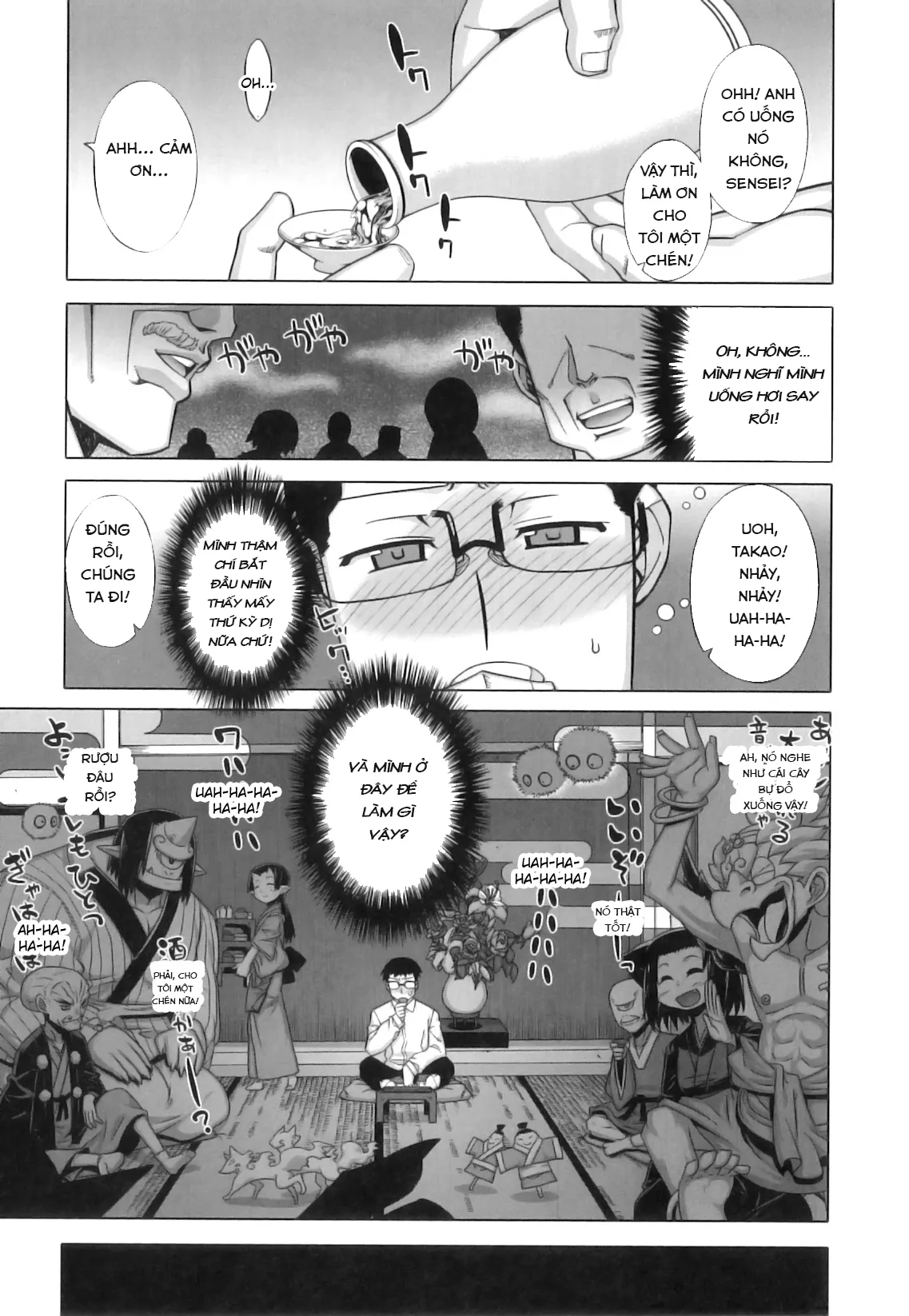 HentaiVN.net - Ảnh 4 - DH! ~Himorogi Hyaku Yome Gatari~ [Shrine of One Hundred Wives] - Chap 1: Tà ma có đáng sợ?!