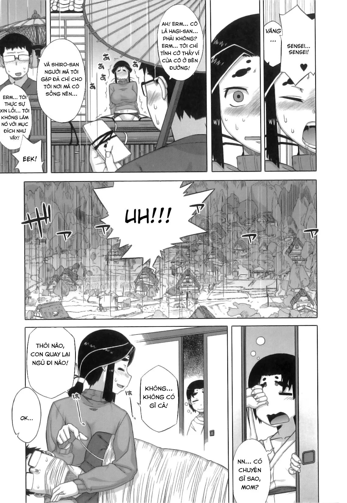 HentaiVN.net - Ảnh 10 - DH! ~Himorogi Hyaku Yome Gatari~ [Shrine of One Hundred Wives] - Chap 3: Ma nhện.