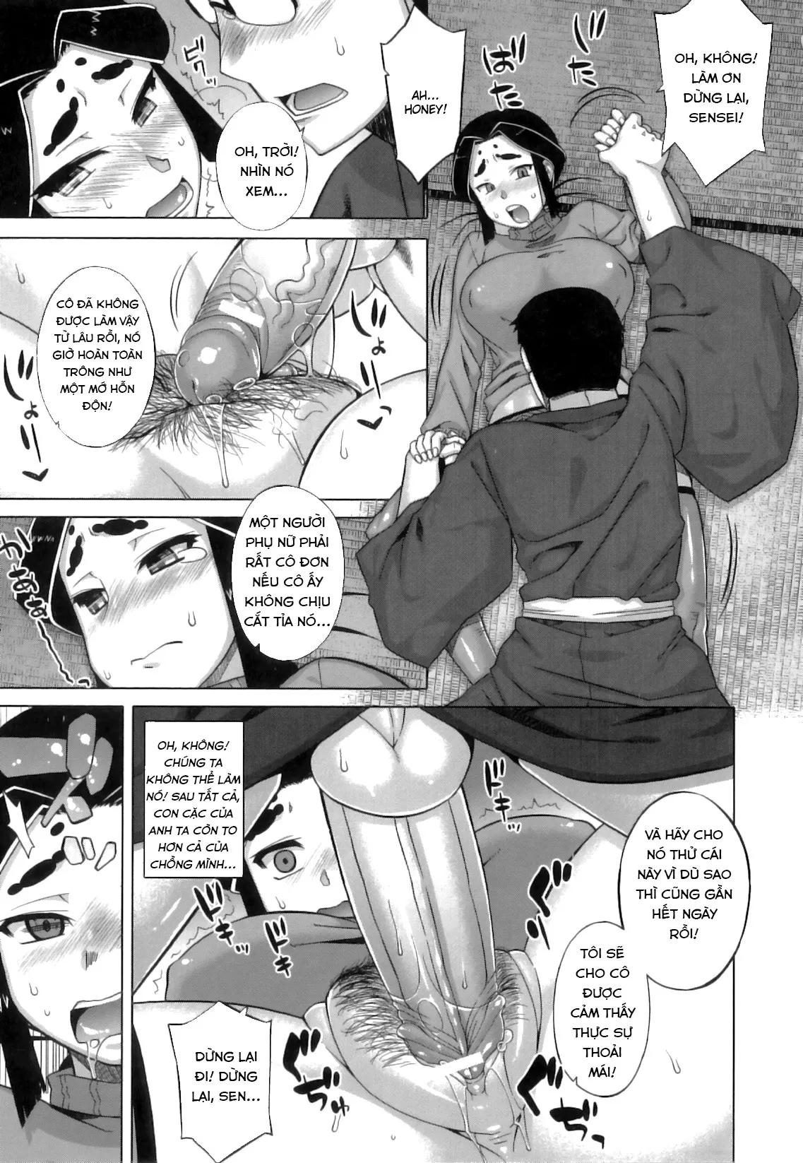 HentaiVN.net - Ảnh 16 - DH! ~Himorogi Hyaku Yome Gatari~ [Shrine of One Hundred Wives] - Chap 3: Ma nhện.