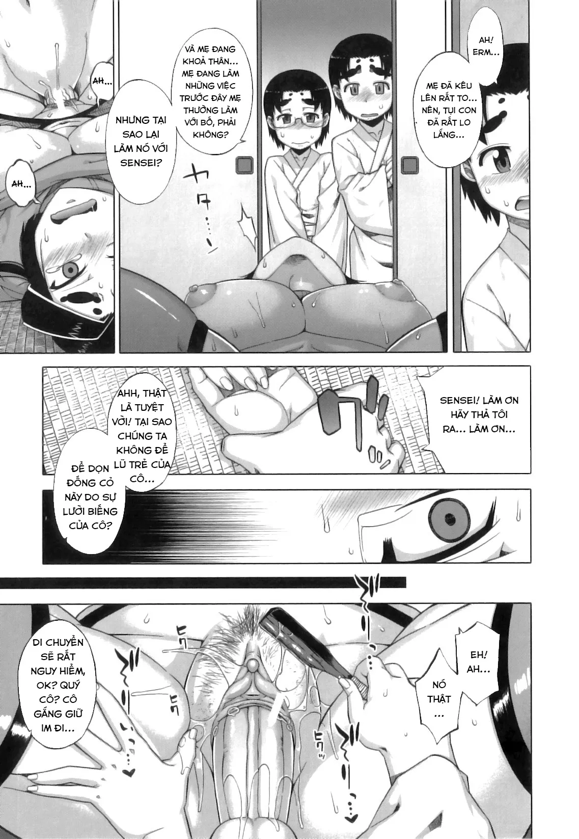 HentaiVN.net - Ảnh 20 - DH! ~Himorogi Hyaku Yome Gatari~ [Shrine of One Hundred Wives] - Chap 3: Ma nhện.