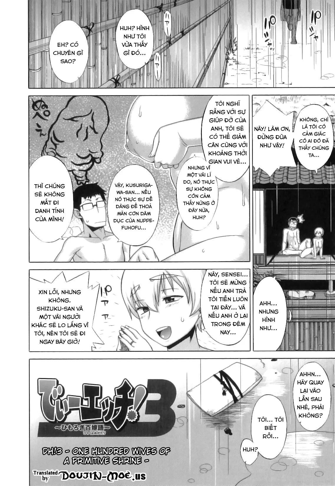 HentaiVN.net - Ảnh 5 - DH! ~Himorogi Hyaku Yome Gatari~ [Shrine of One Hundred Wives] - Chap 3: Ma nhện.