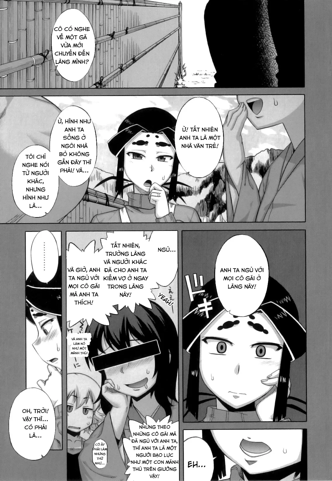 HentaiVN.net - Ảnh 6 - DH! ~Himorogi Hyaku Yome Gatari~ [Shrine of One Hundred Wives] - Chap 3: Ma nhện.