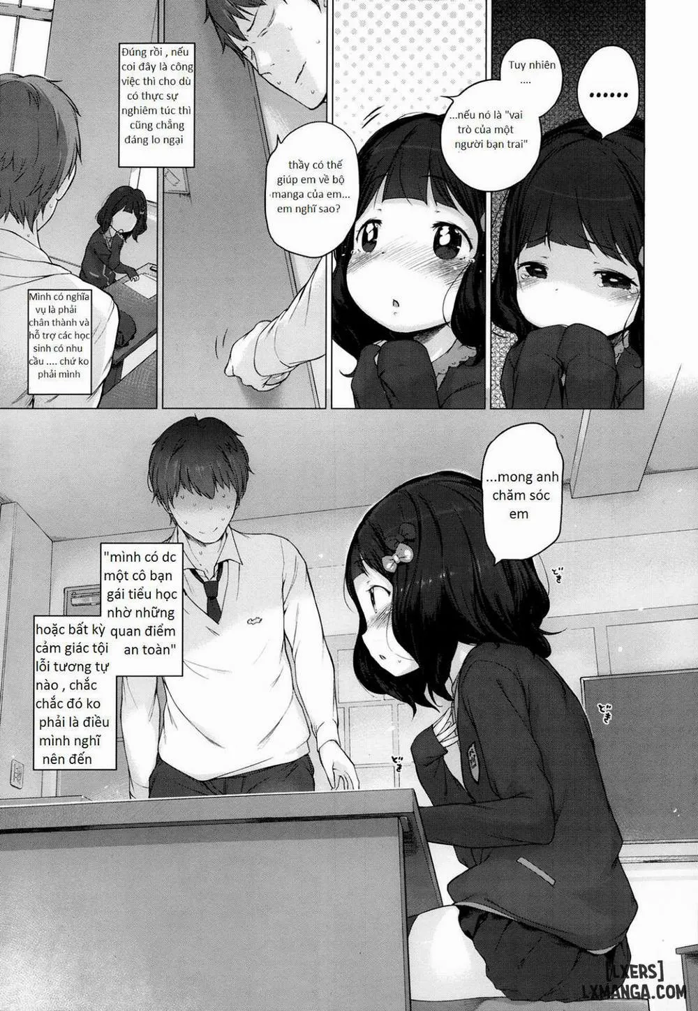 HentaiVN.net - Ảnh 7 - Hatsukoi Ribbon - Chương 4