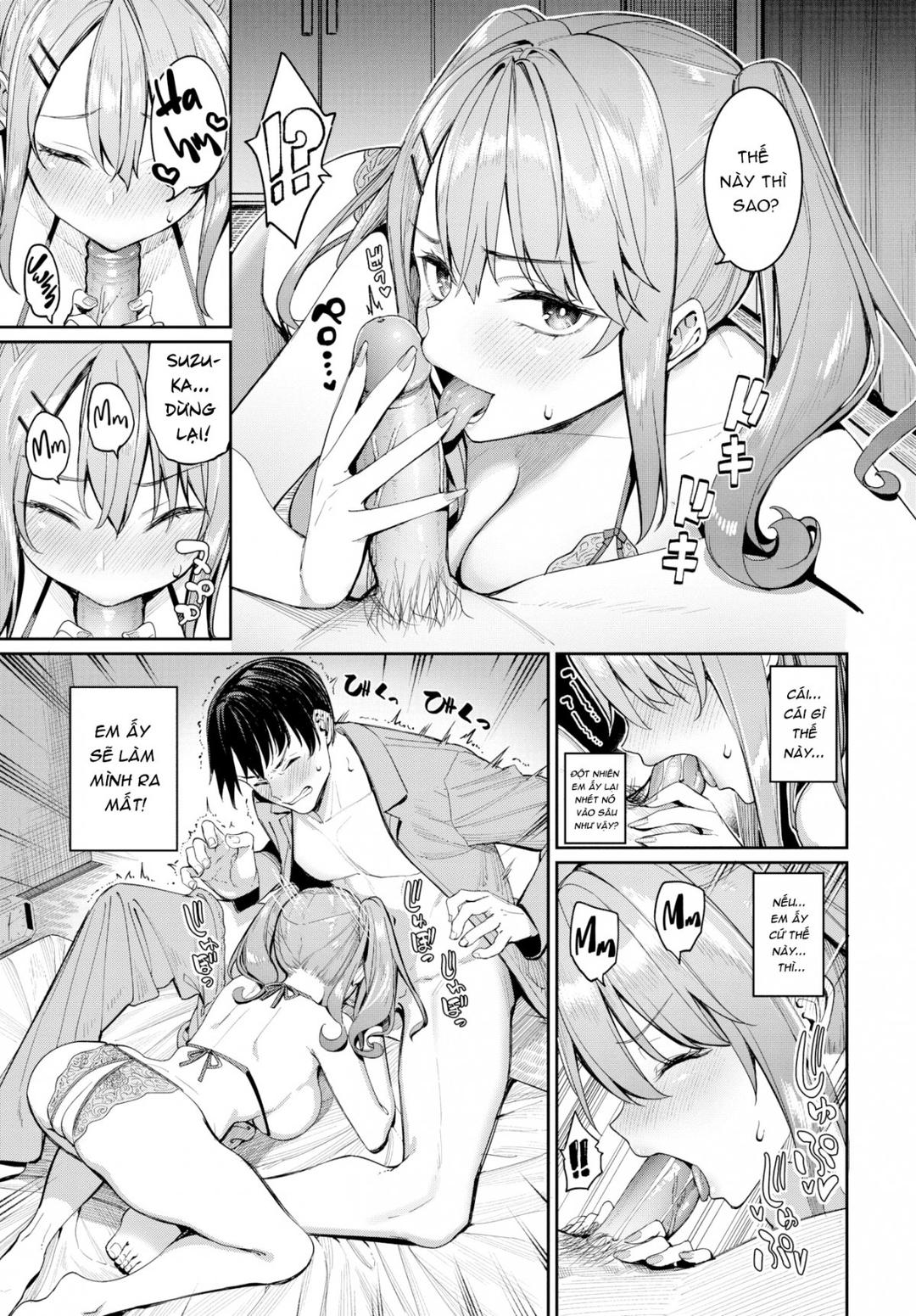 HentaiVN.net - Ảnh 10 - Bị em người yêu lẻn vào nhà bắt chịch - Oneshot
