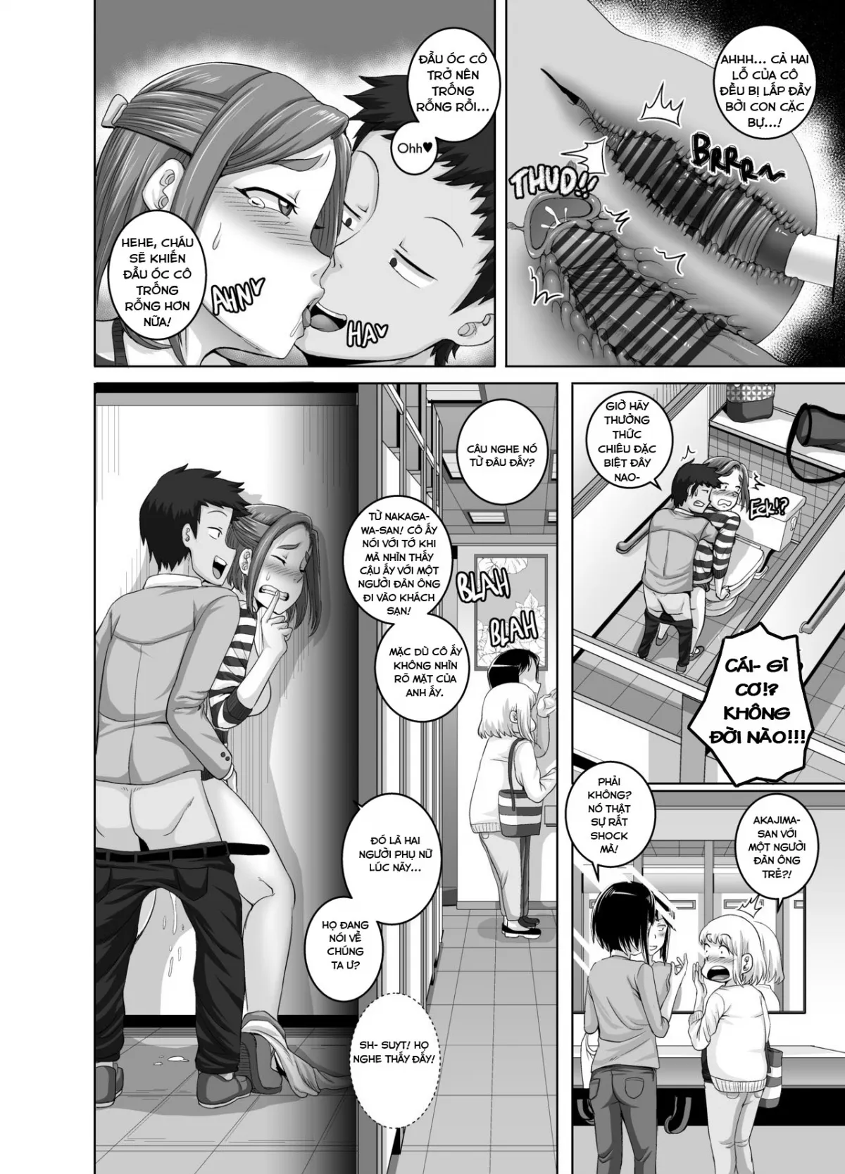 HentaiVN.net - Ảnh 10 - Jukujo Daisuki: Naomi-san - Chap 2