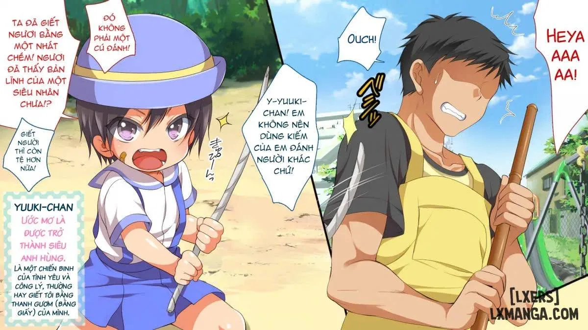 HentaiVN.net - Ảnh 5 - Muchi Muchi Kyousei Seichouchuu!! - Chương 1